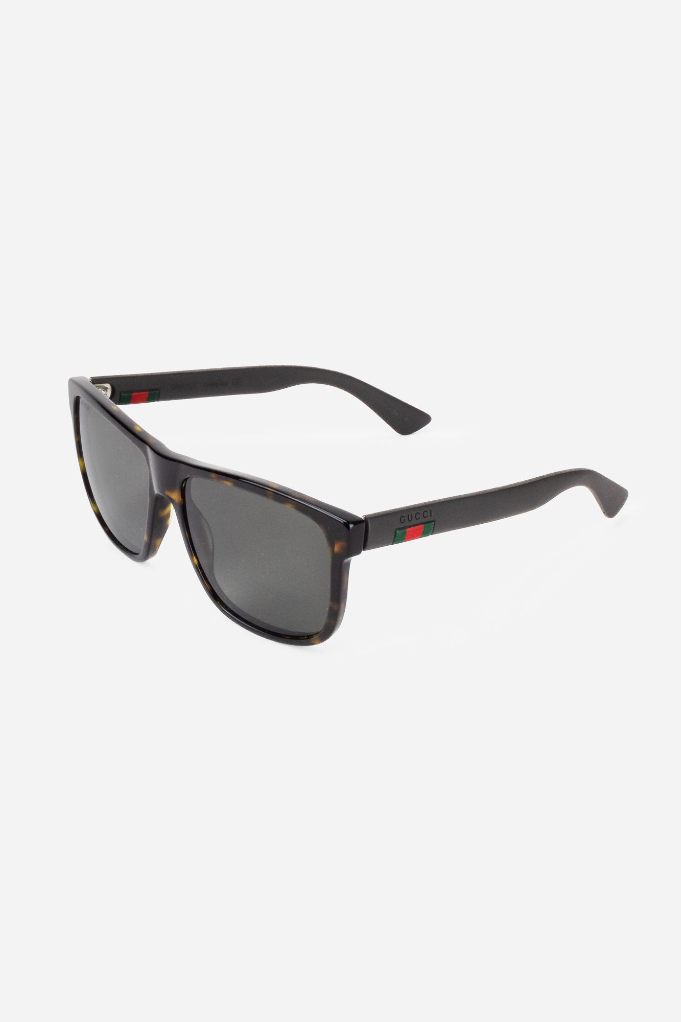 Tortoise and black sunglasses