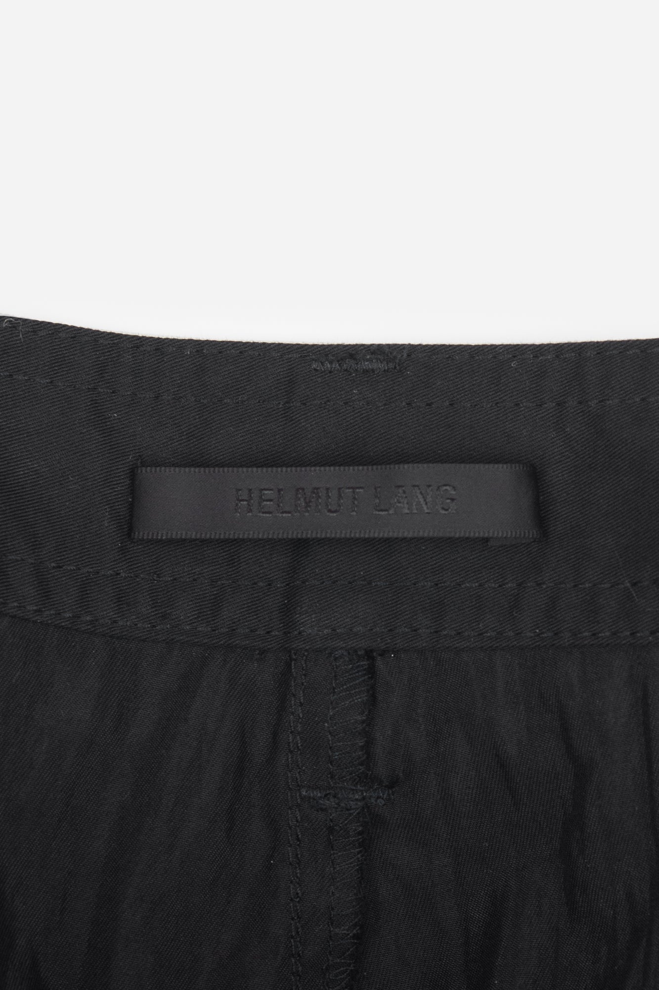 Black Cargo Pull On Pant
