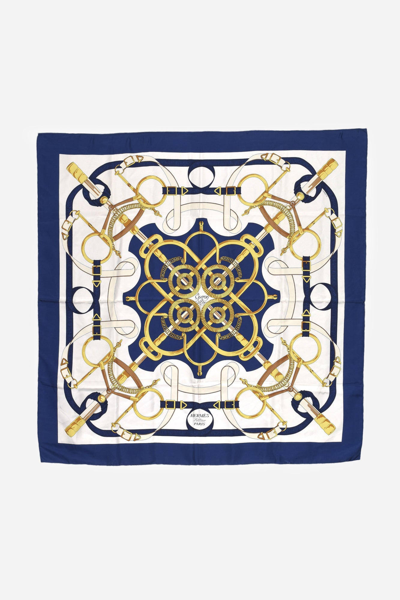 Eperon d'Or Silk Scarf