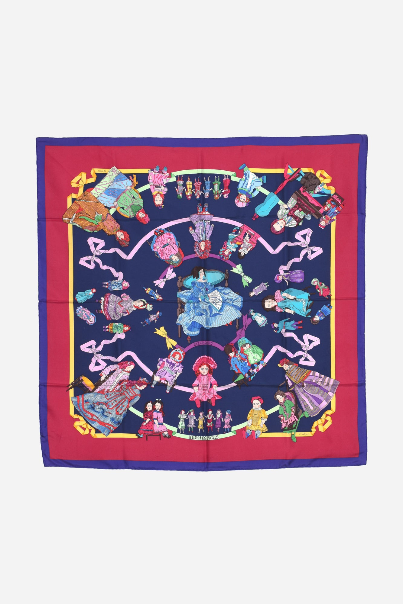 Hello Dolly Multi Silk Scarf