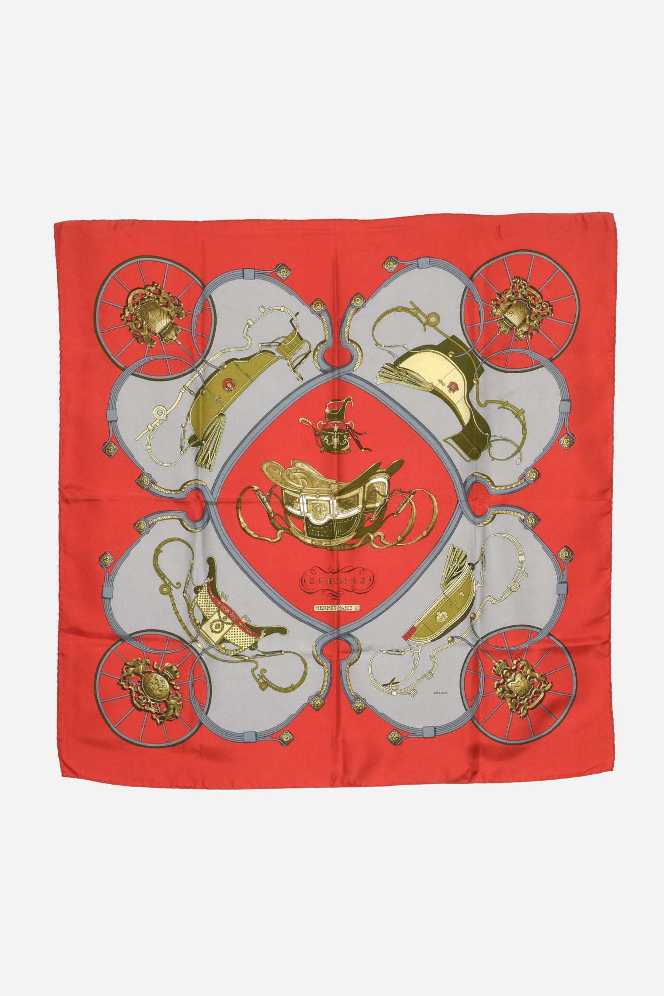 Multi Springs Silk Scarf