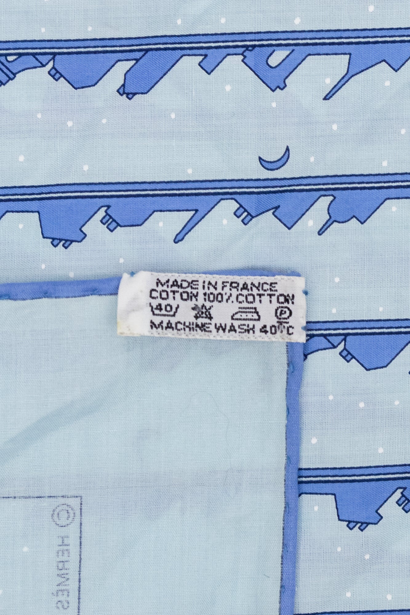 Printed Cotton Square Scarf