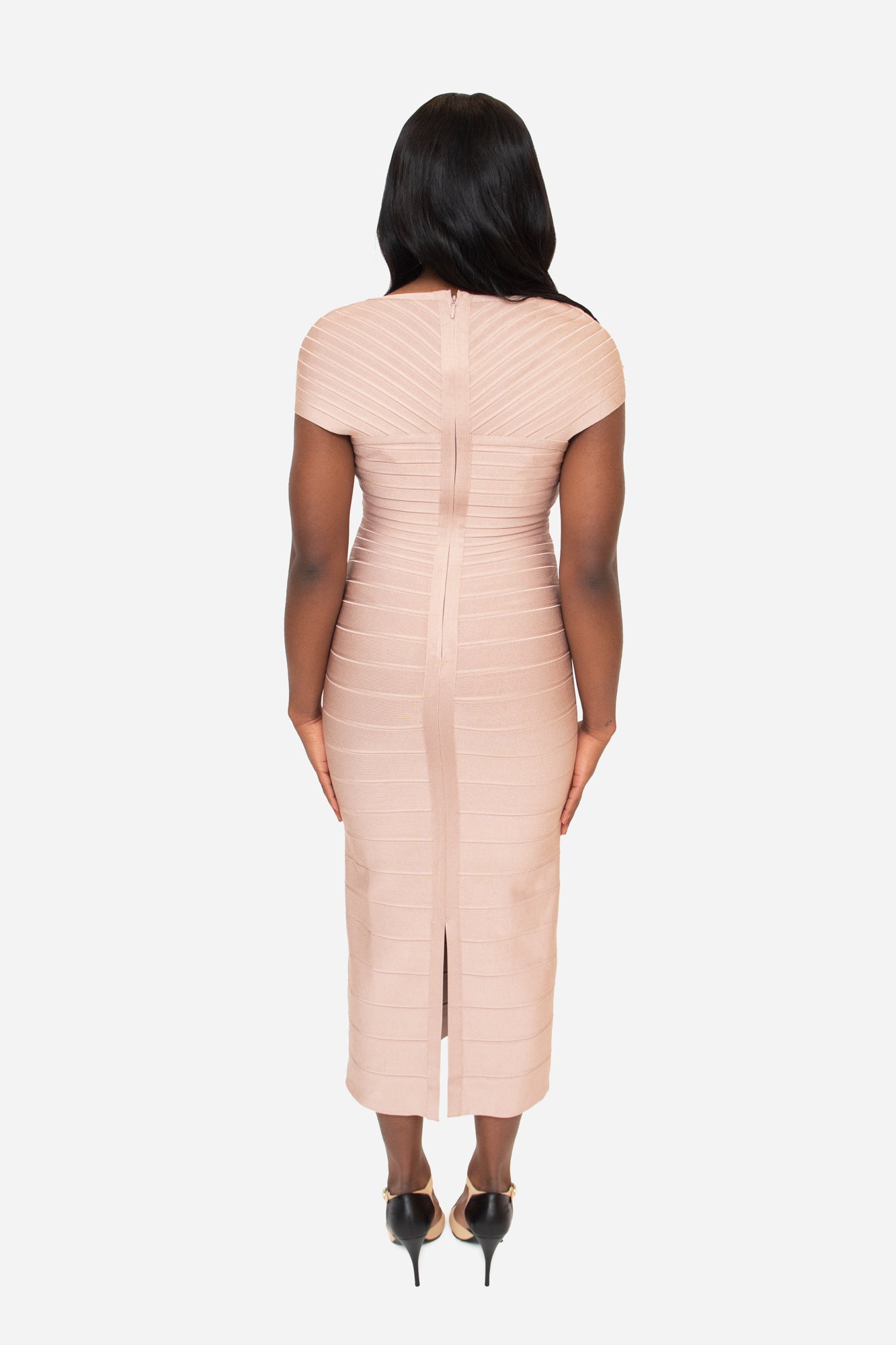 Taupe Bandage Dress