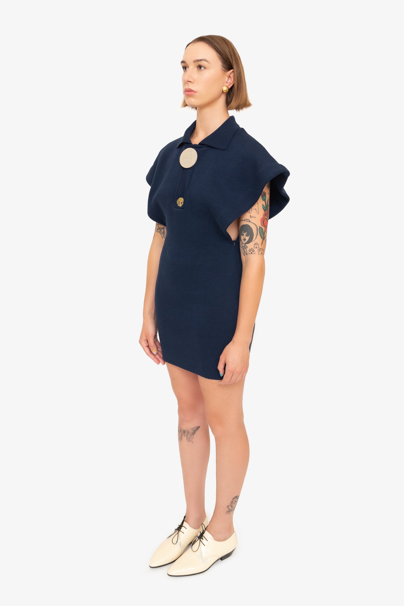 Navy Le Long Polo Short Sleeve