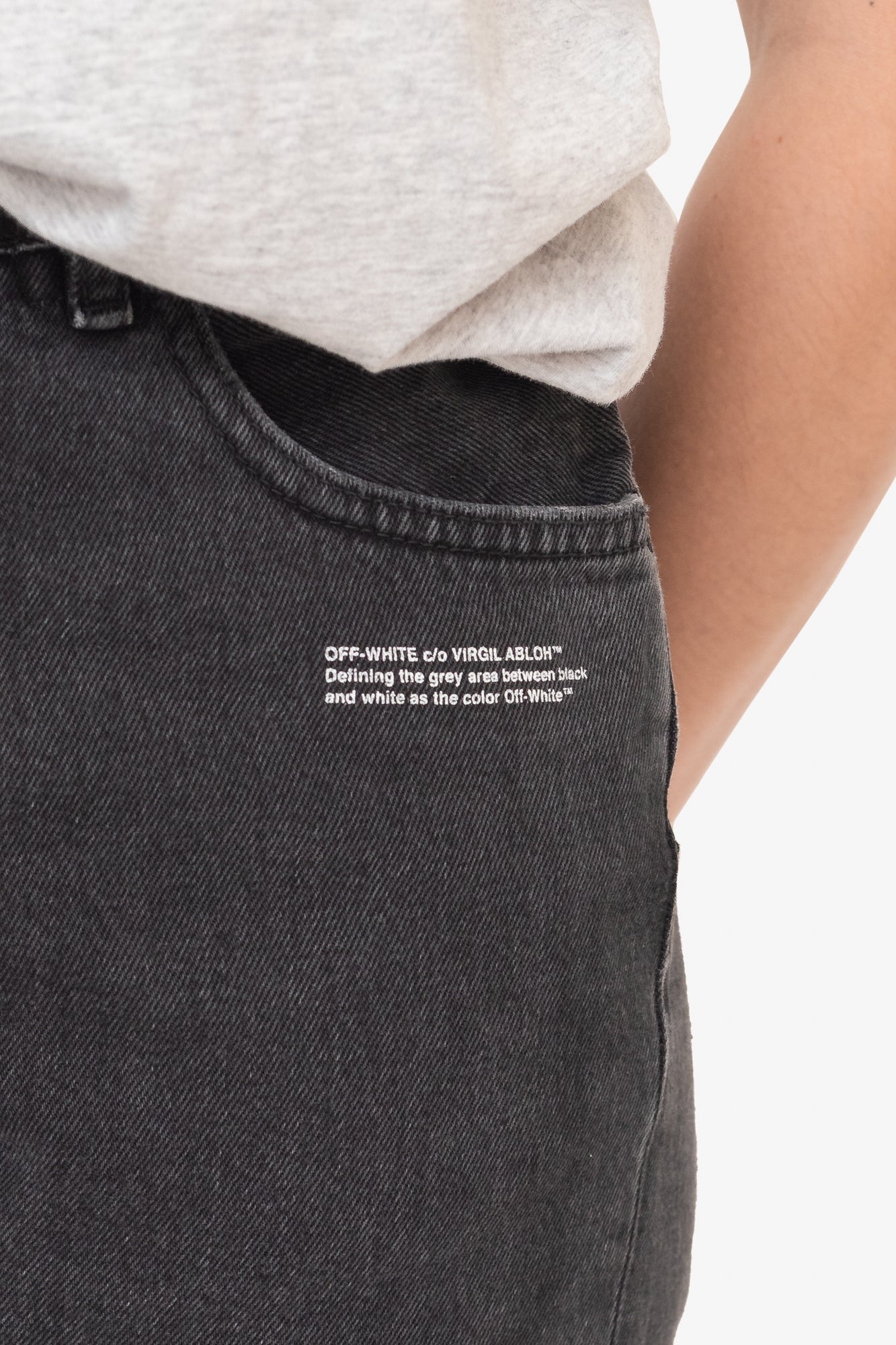 Grey Virgil Abloh with Temperature Belt