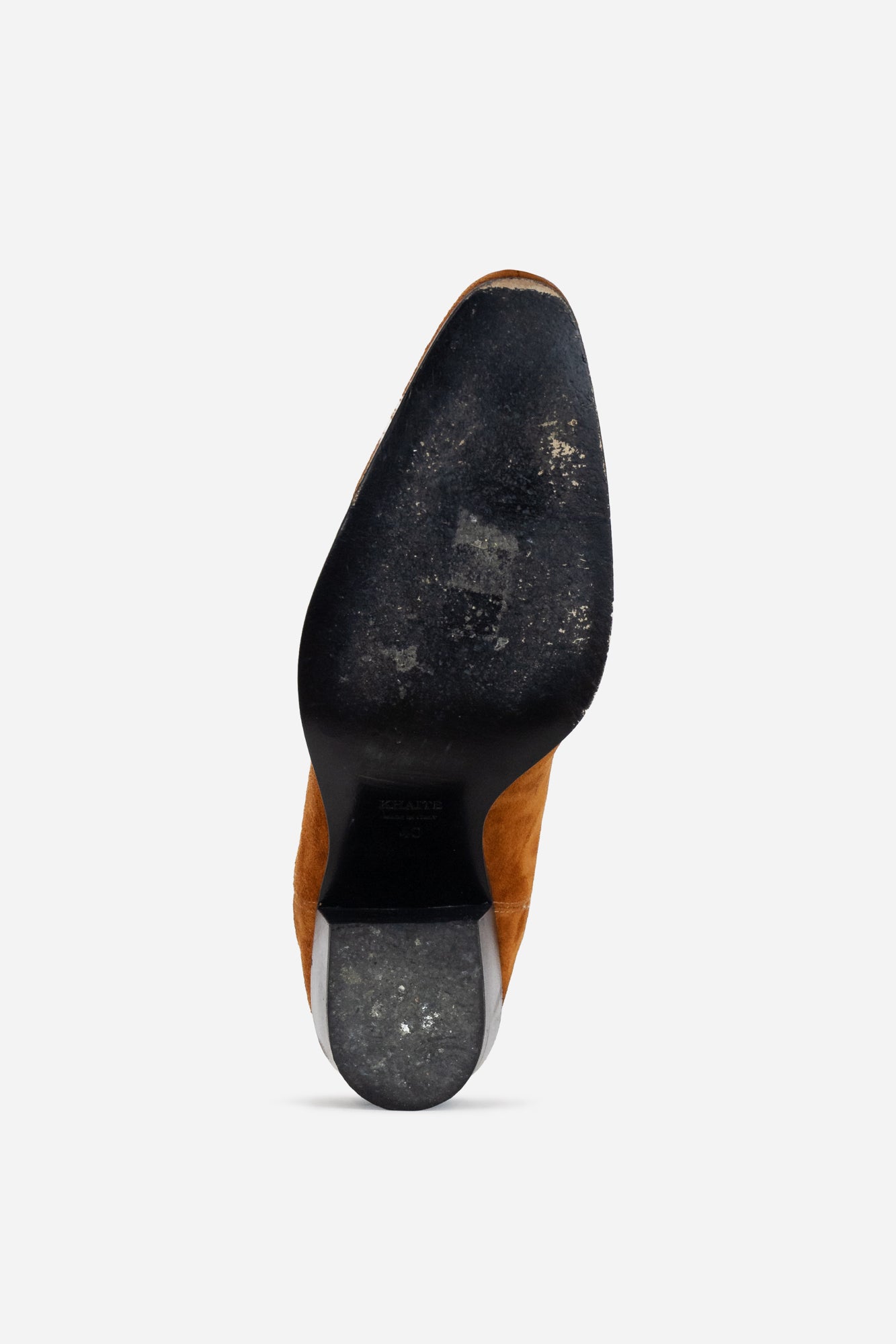 Brown Suede 'Saratoga' Chelsea Ankle Boots