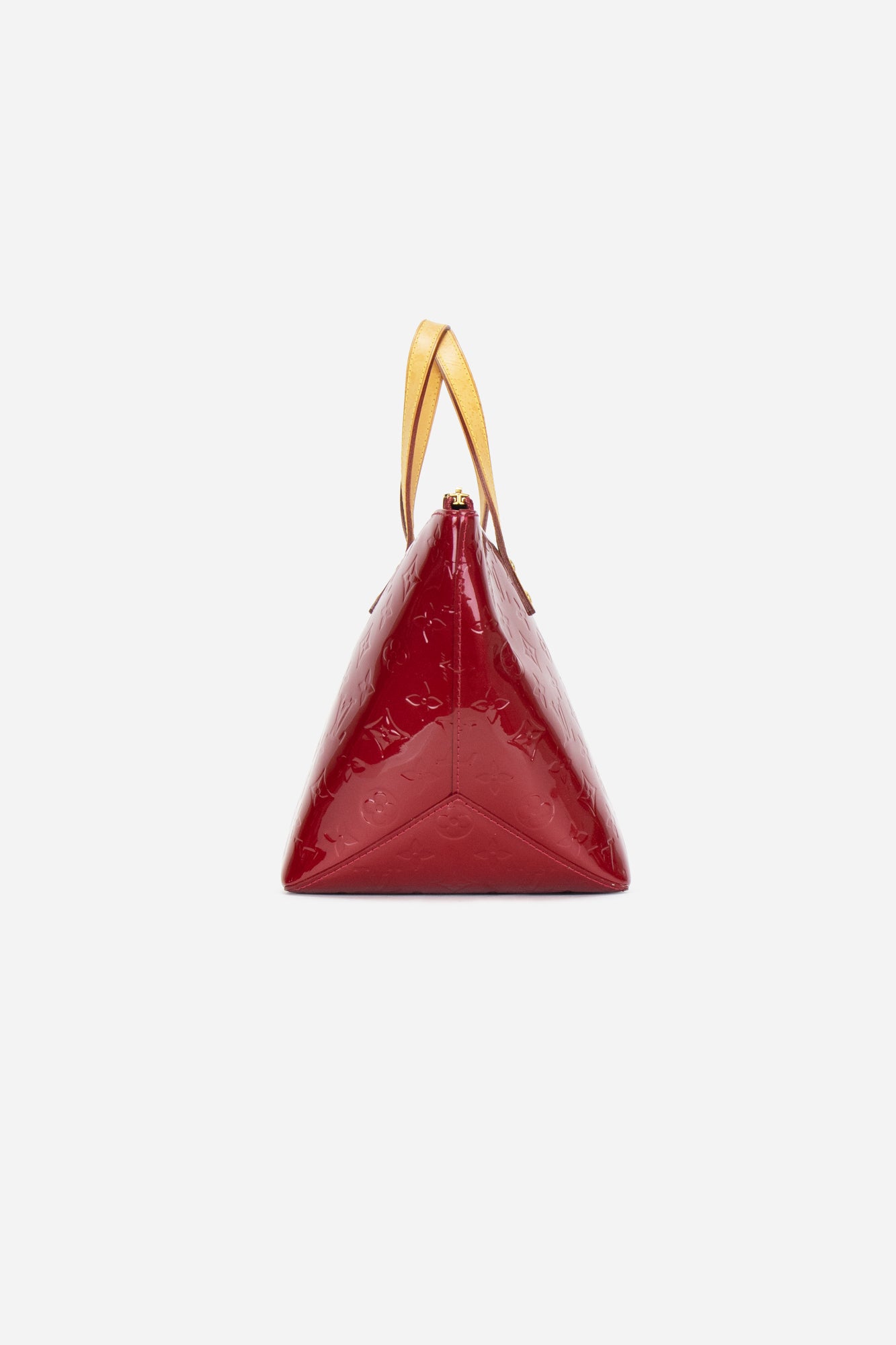 Pomme D'Amour Monogram Vernis Bellevue PM Tote Bag