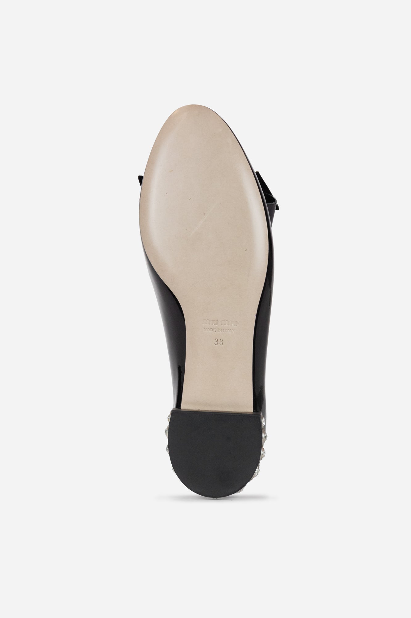 Patent Leather Bow Flats
