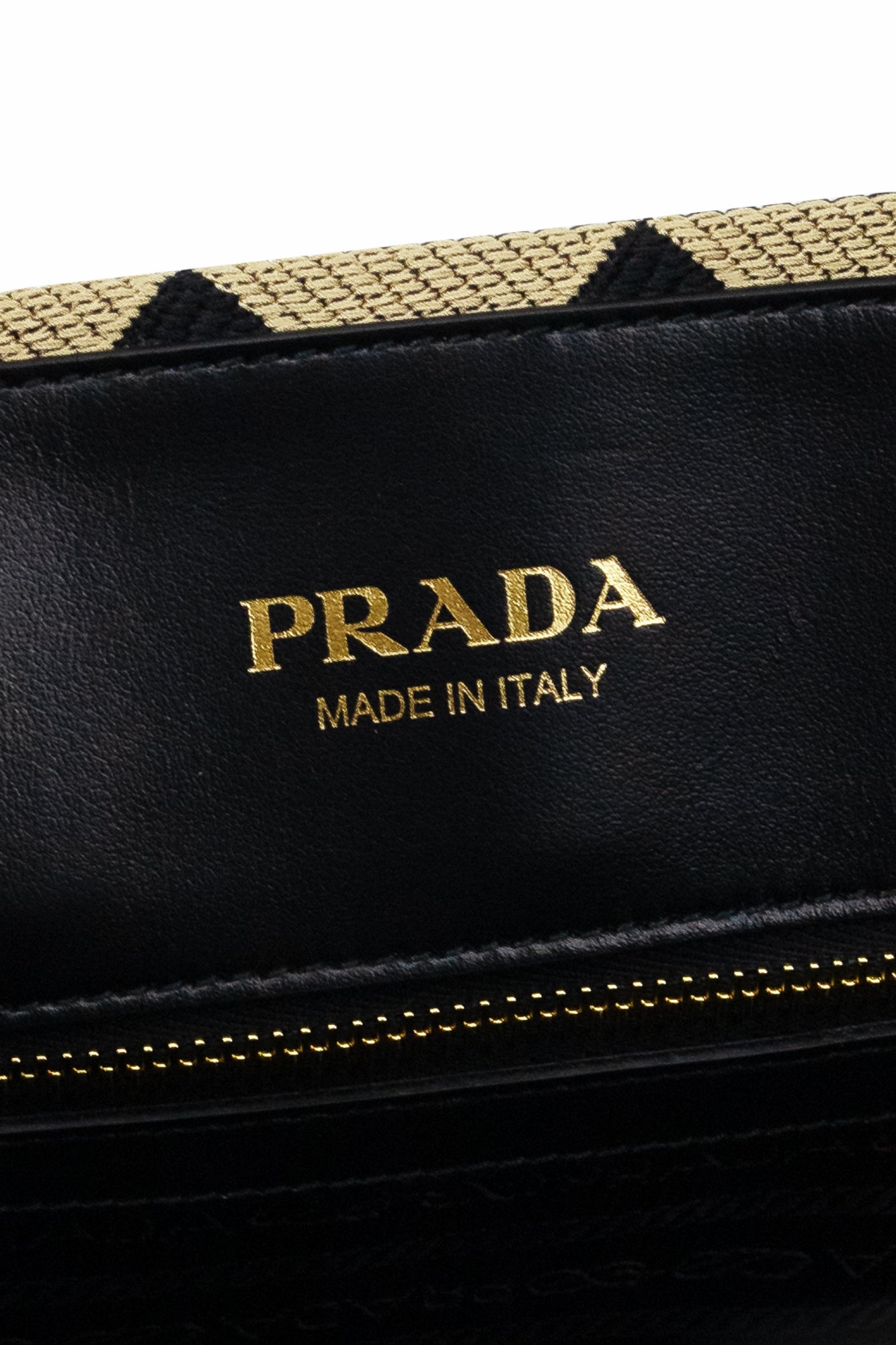 2022 Large Triangolo Jacquard Symbole Tote
