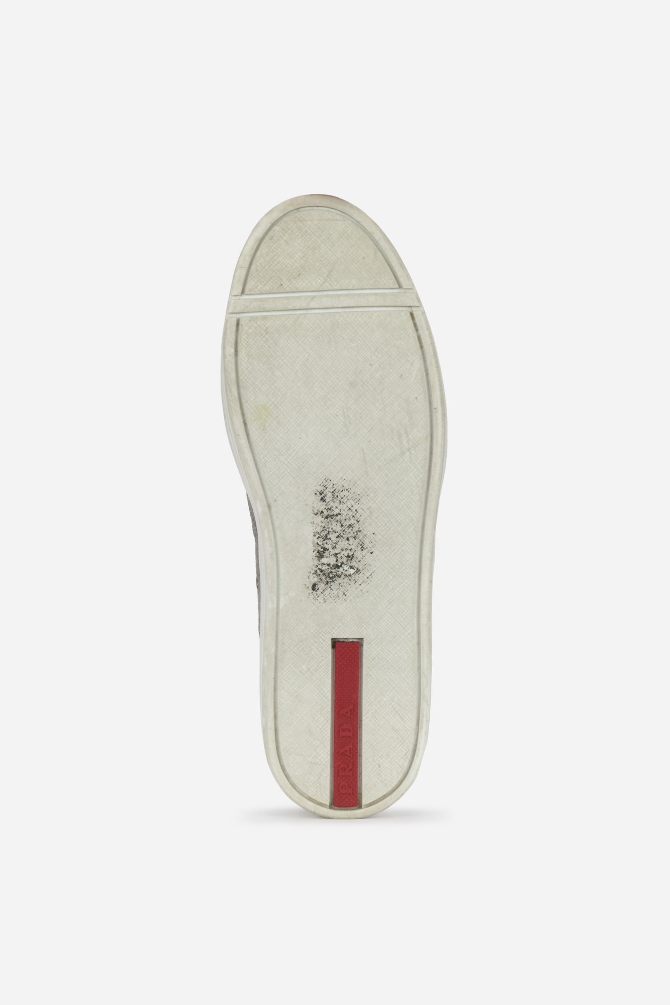 Grey Suede Grommet Slip On Sneakers