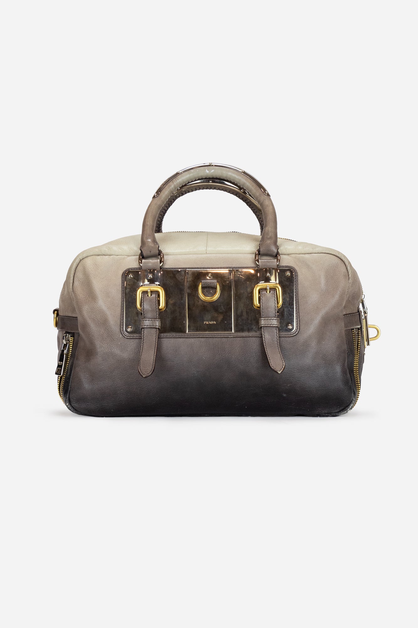 Leather Ombre Handbag