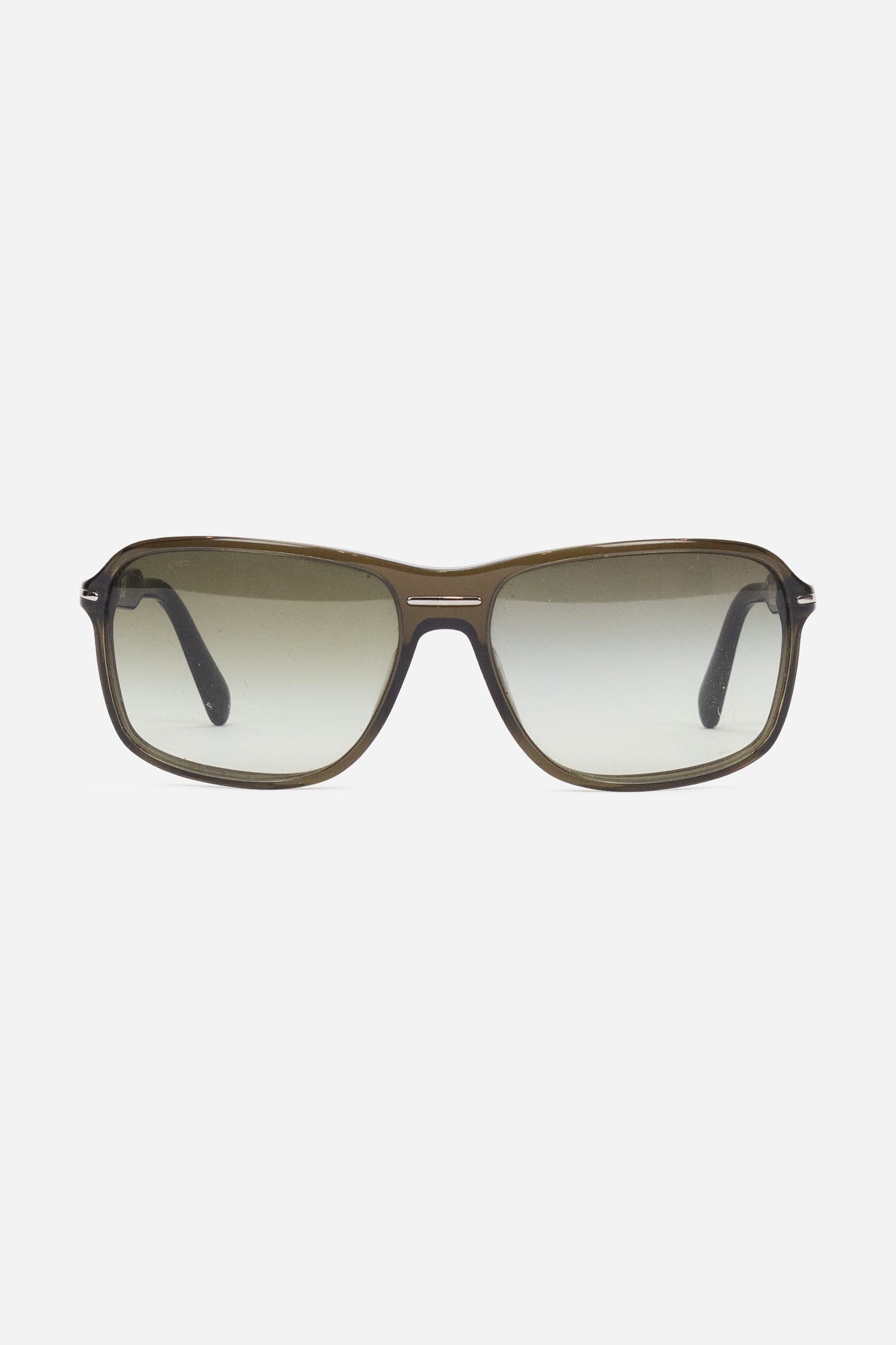 Olive Green Gradient Lens Sunglasses