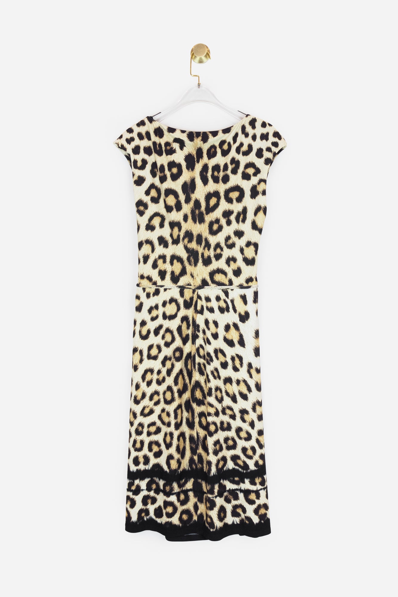 Leopard Knee-Length Dress