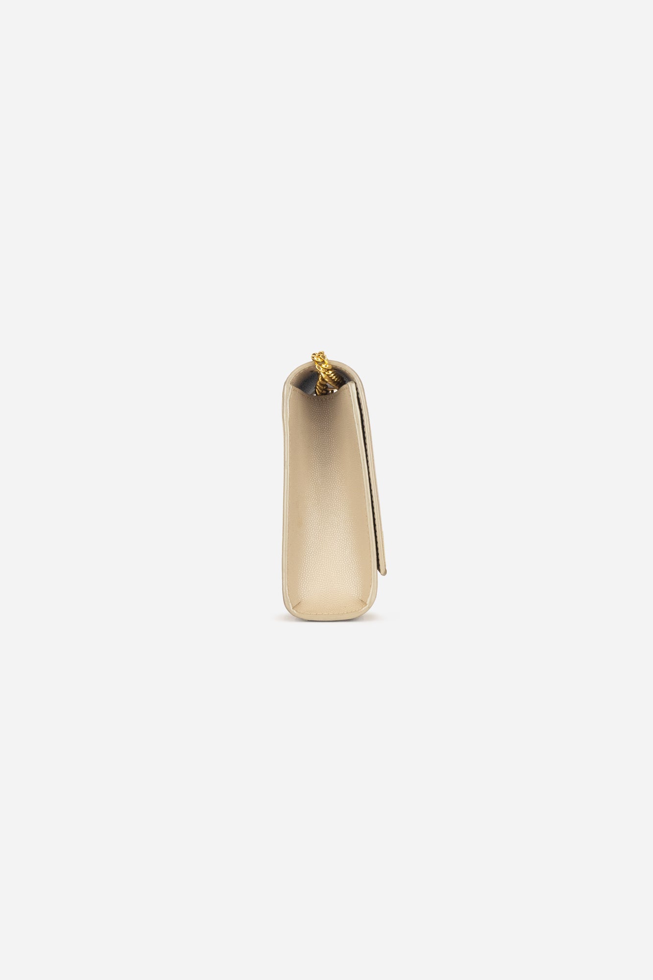 Dark Beige Kate Medium Logo Chain Bag