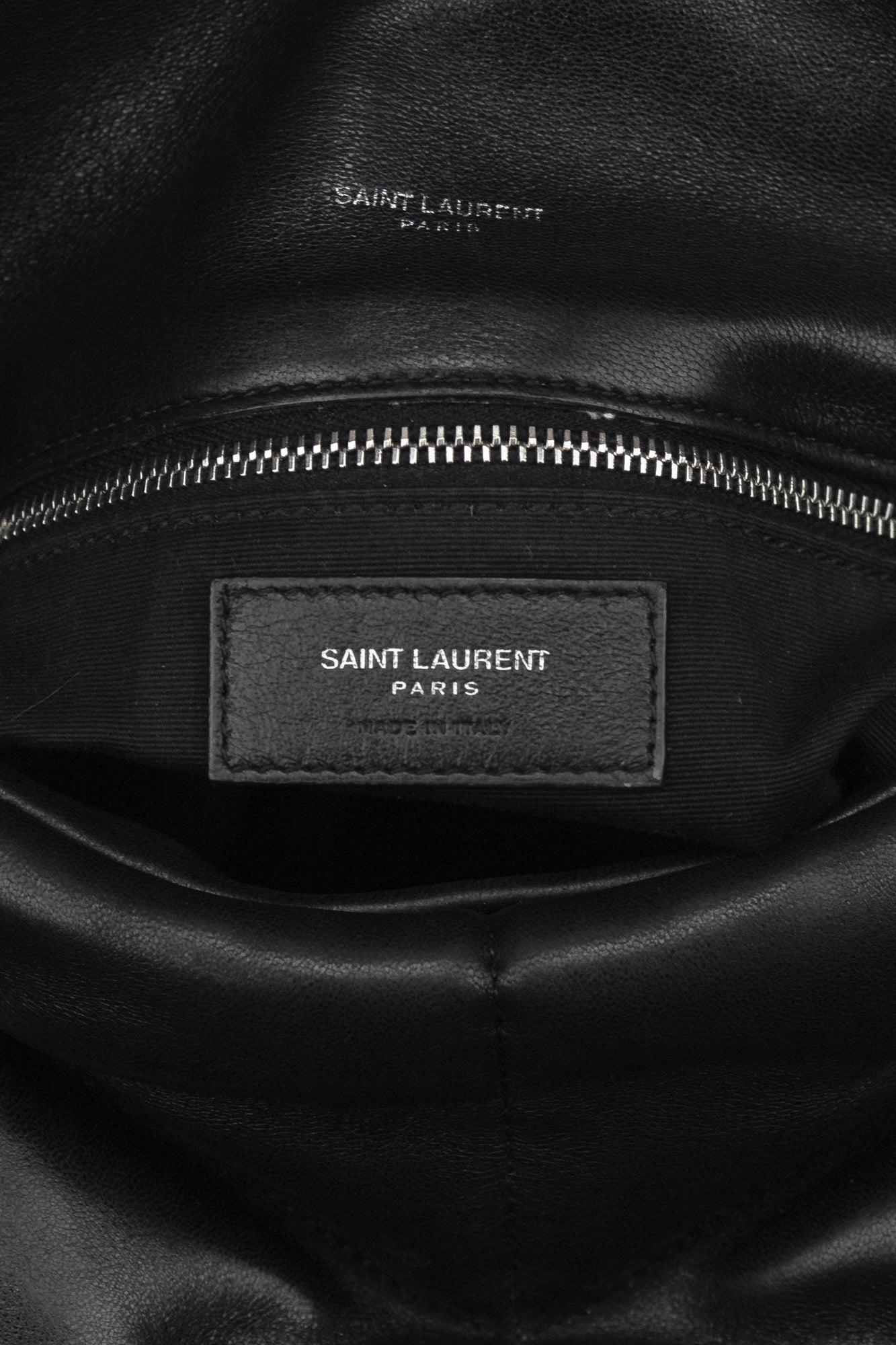 Puffer Medium Chain Bag in Quilted Lambskin