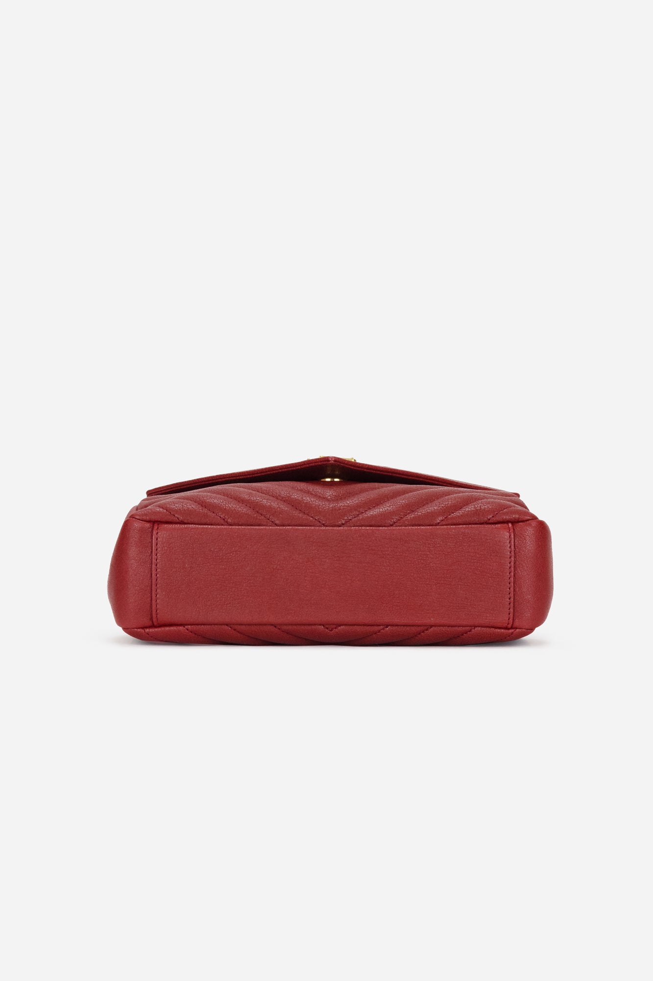 Red Chevron College Medium Crossbody