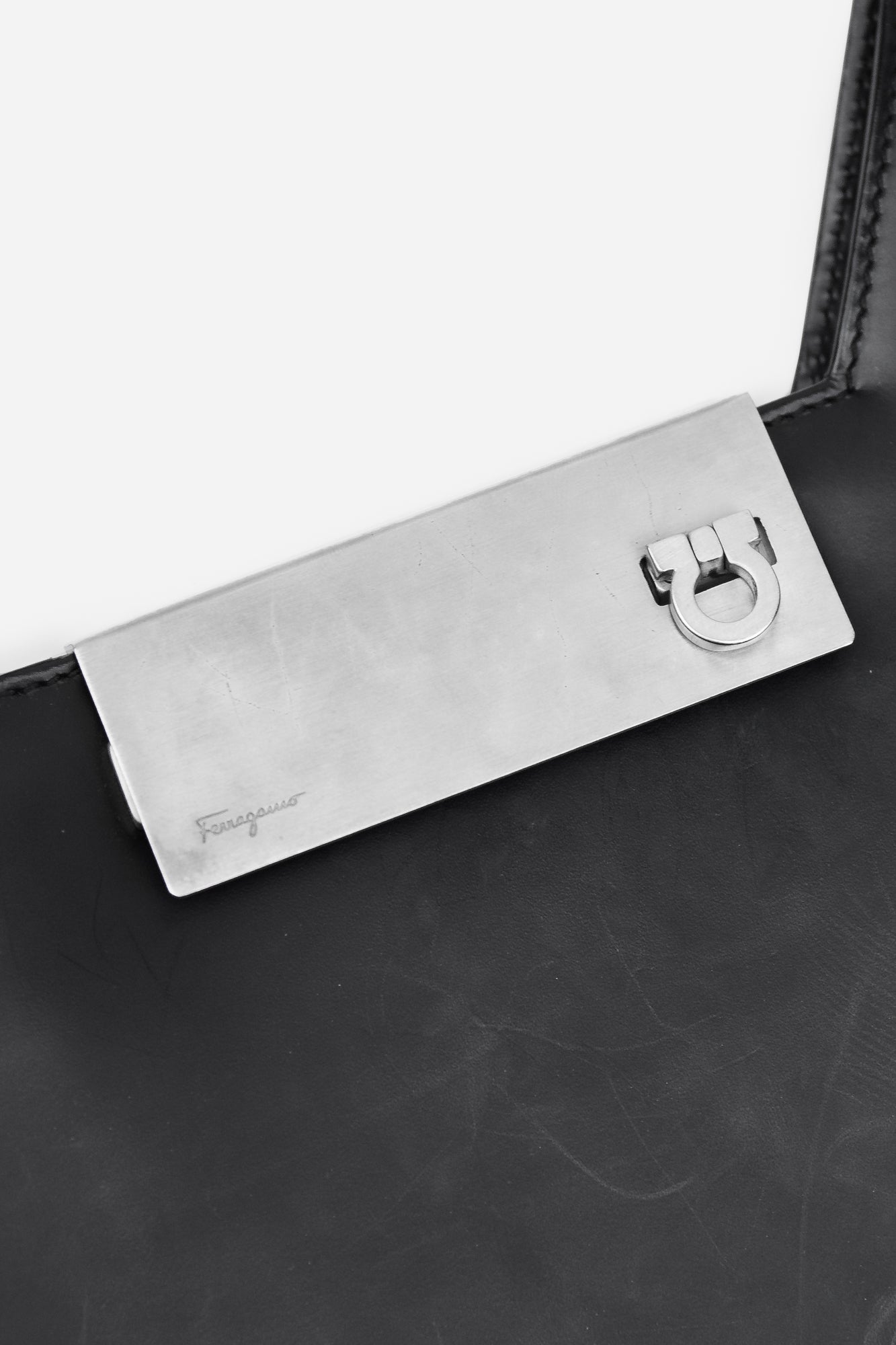 Black Leather Handbag