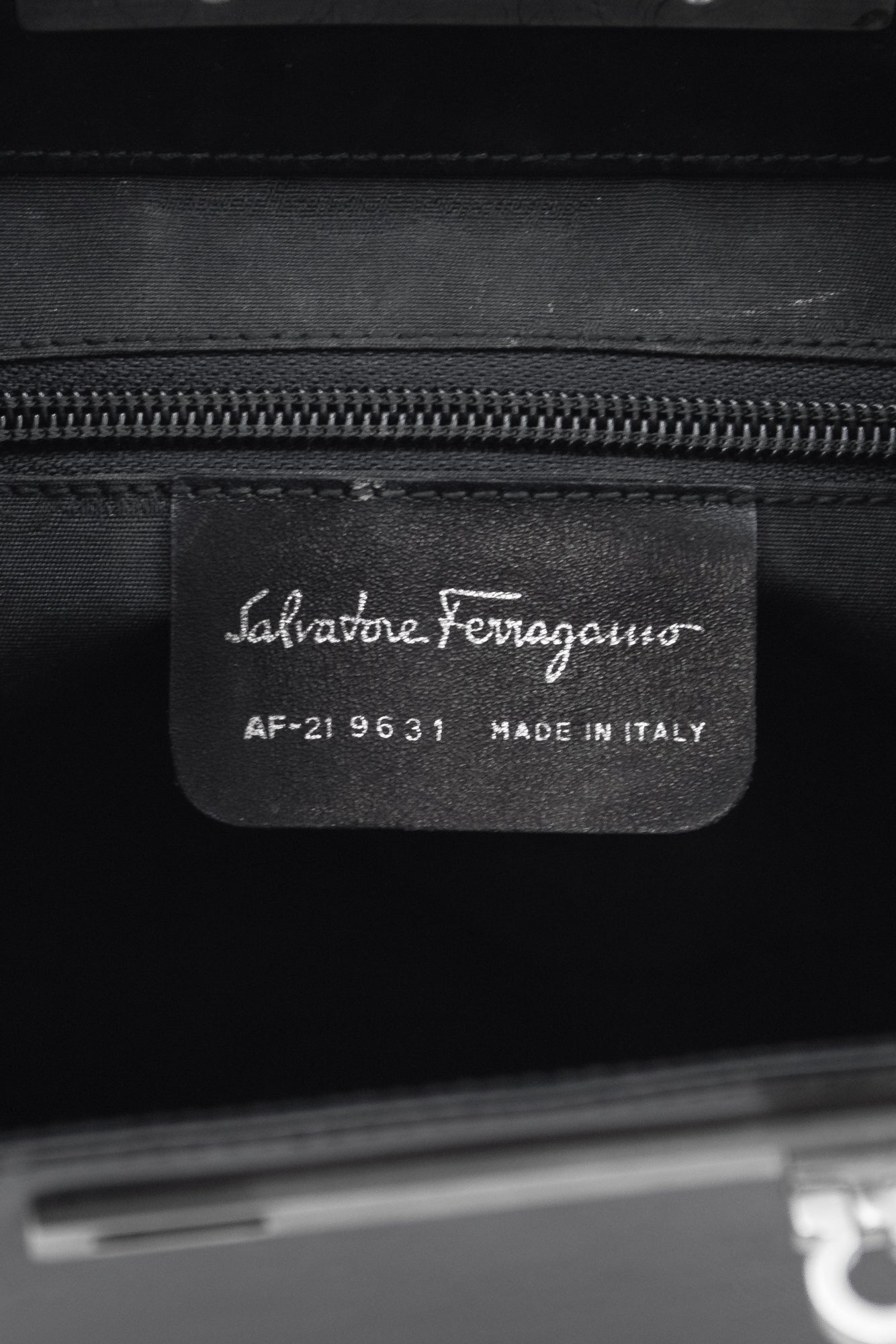 Black Leather Handbag