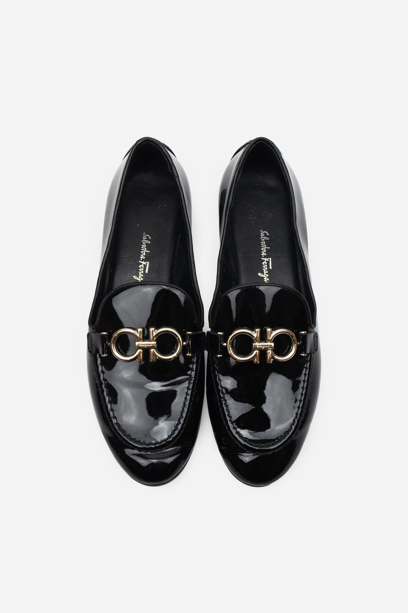 Black Patent Leather Loafer