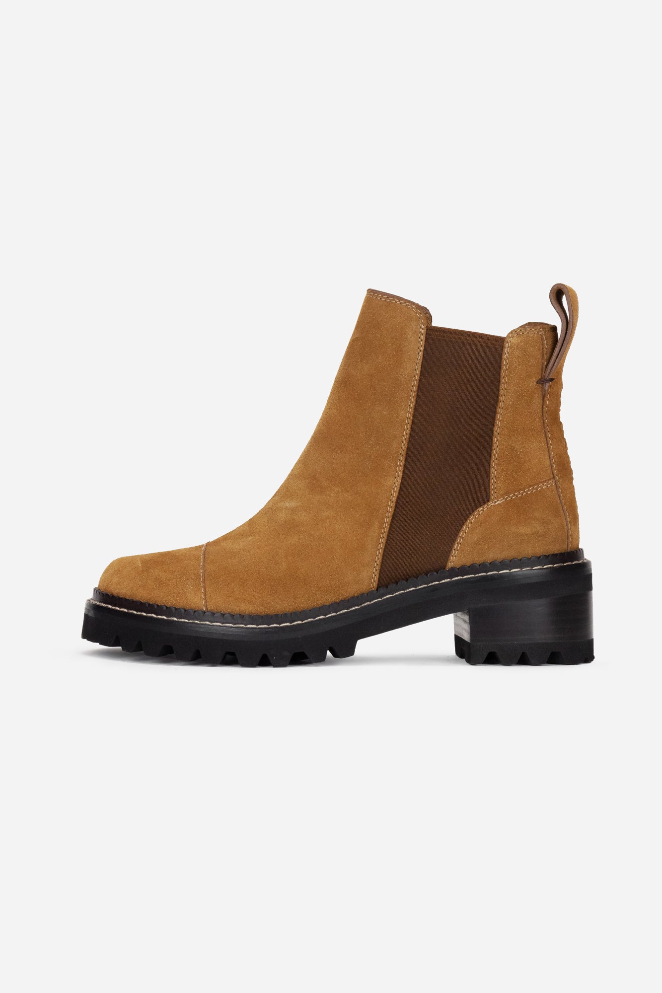 Brown Mallory Chelsea Boots