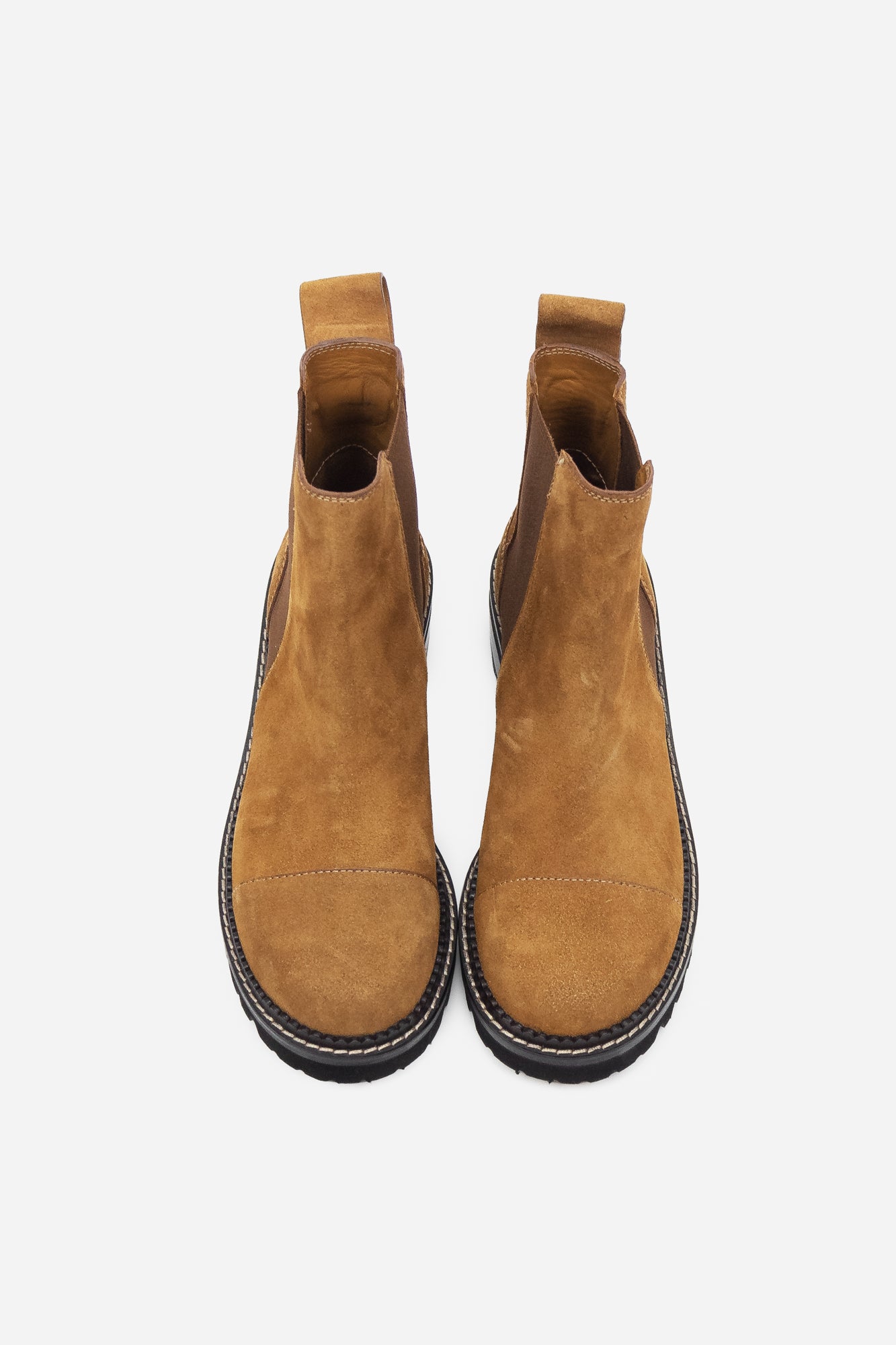 Brown Mallory Chelsea Boots