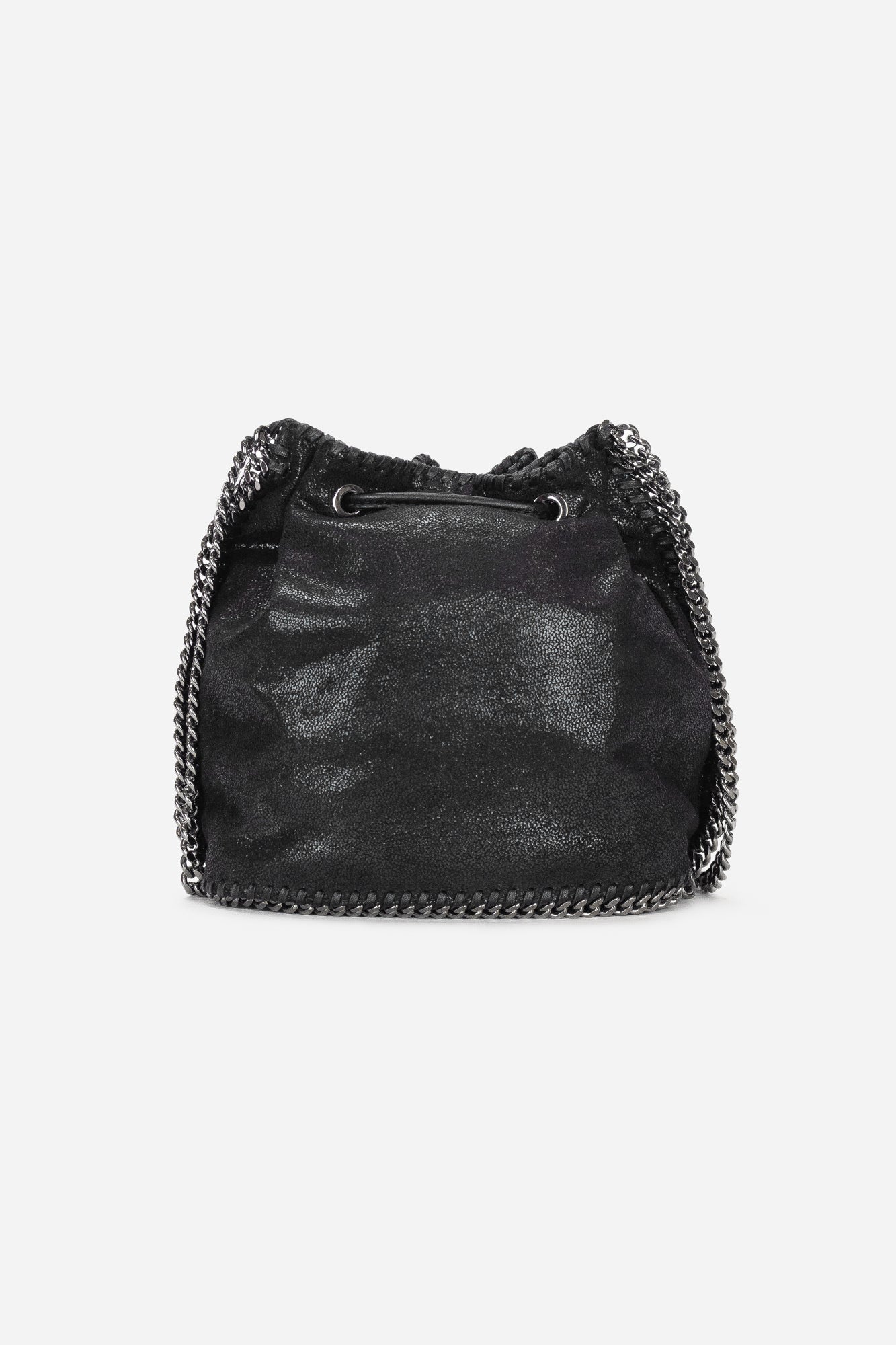 Black Falabella Bucket Bag