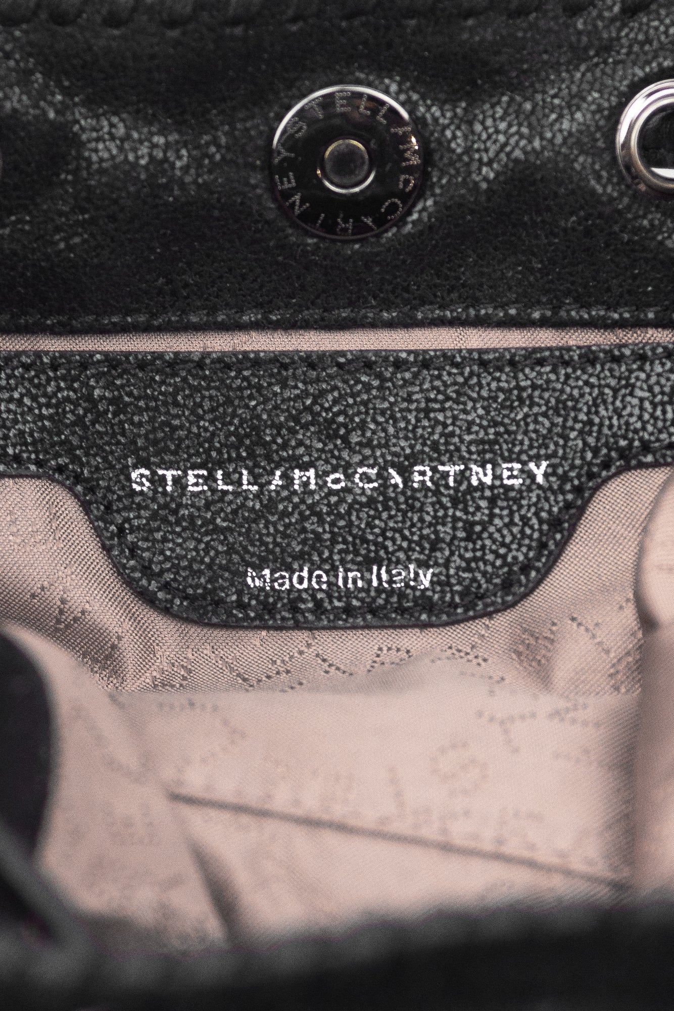 Black Falabella Bucket Bag