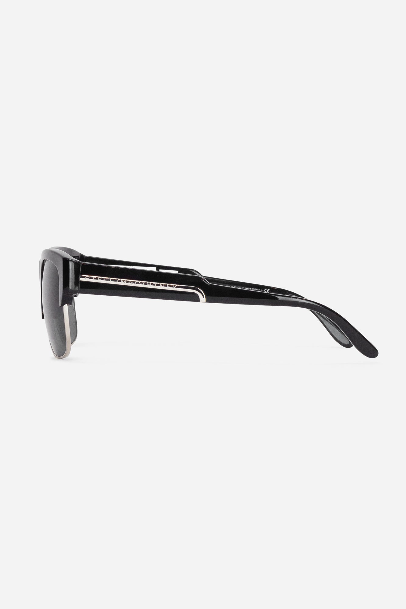 Black and Navy Square Frame Sunglasses