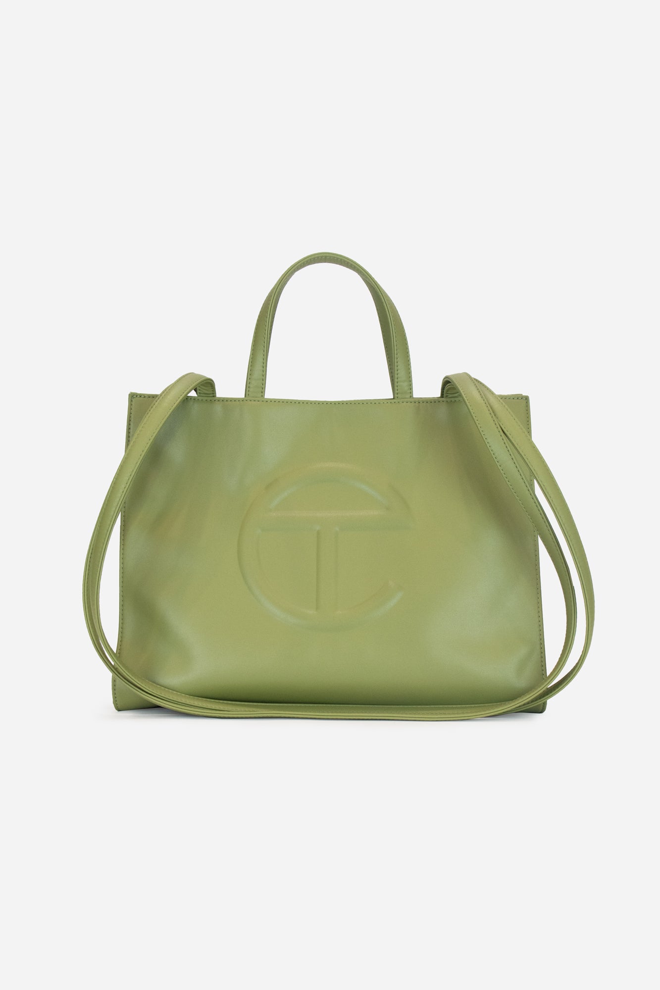 Light Green Medium Shopping Bag