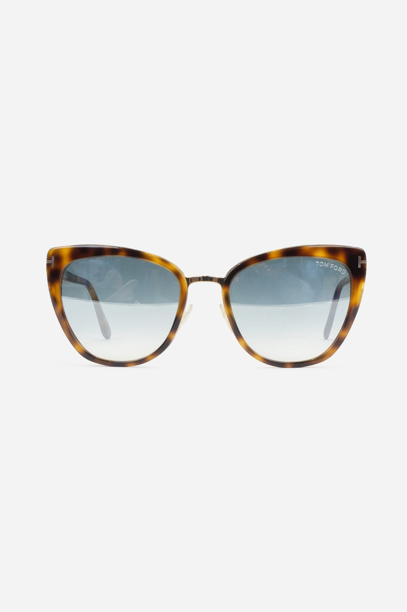 Blonde Havana Cat Eye Sunglasses