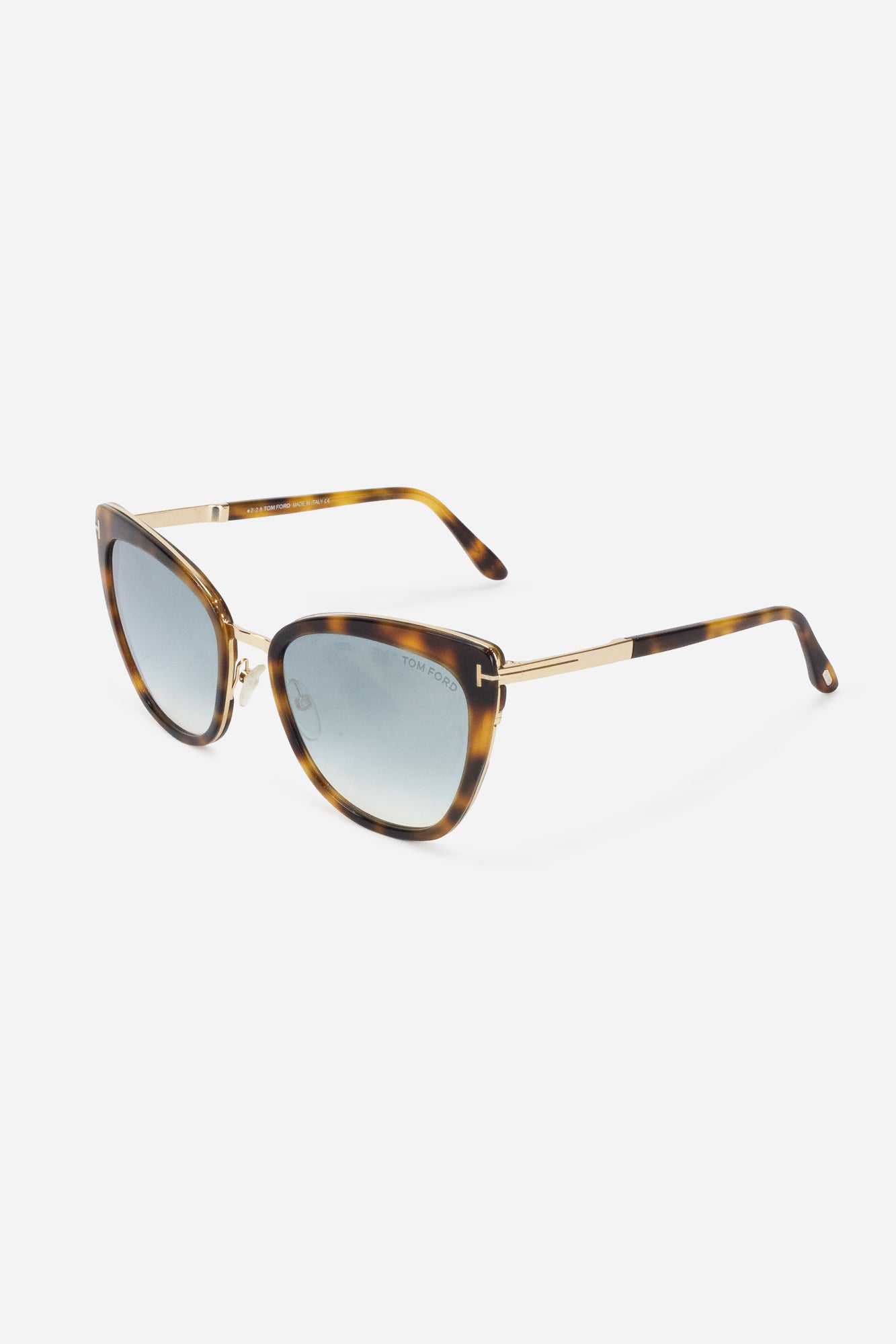 Blonde Havana Cat Eye Sunglasses