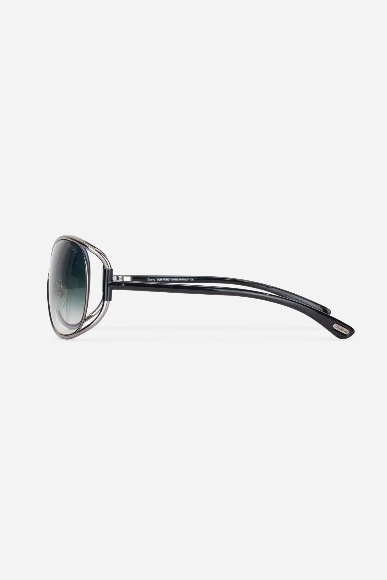Blue Gradient Lens Eugenia Square Sunglasses