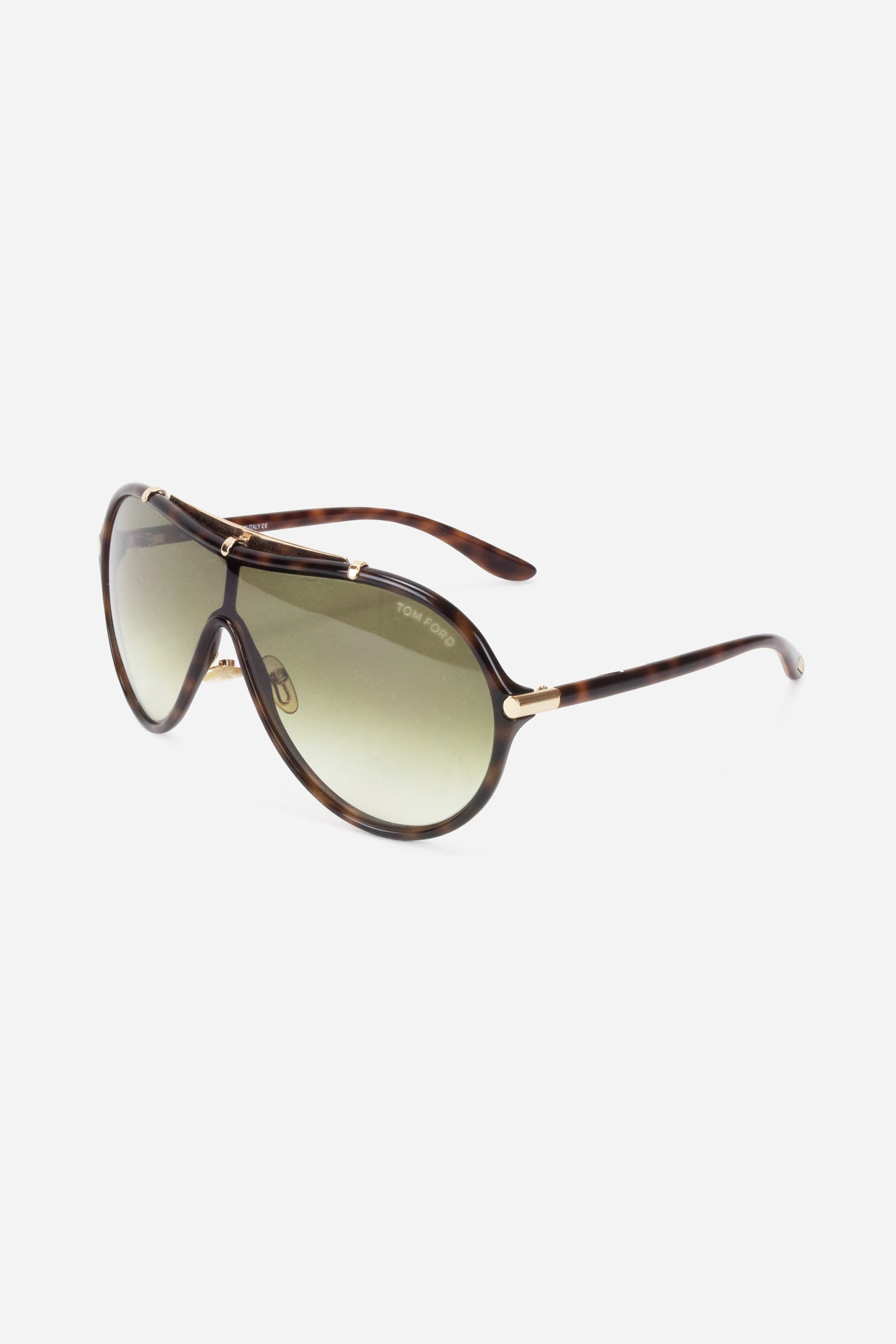 Tortuous Shell Aviator Sunglasses