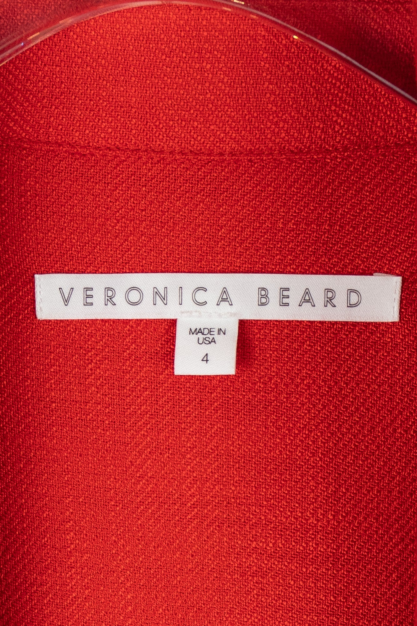 Red 'Lionel' Tie Front Utility Jumpsuit