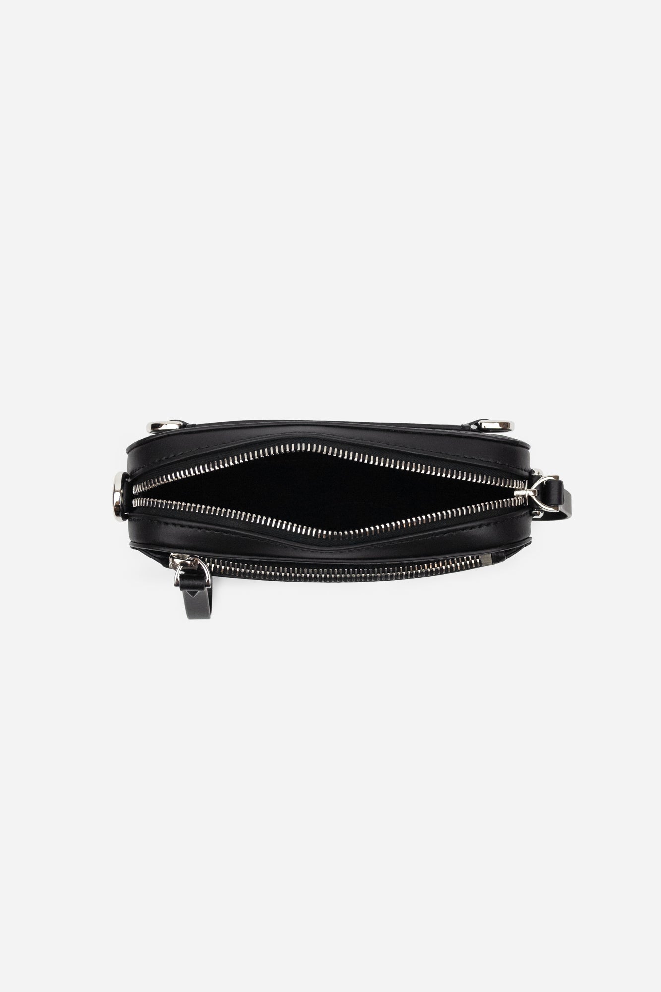 Black Small VLTN Leather Crossbody Bag