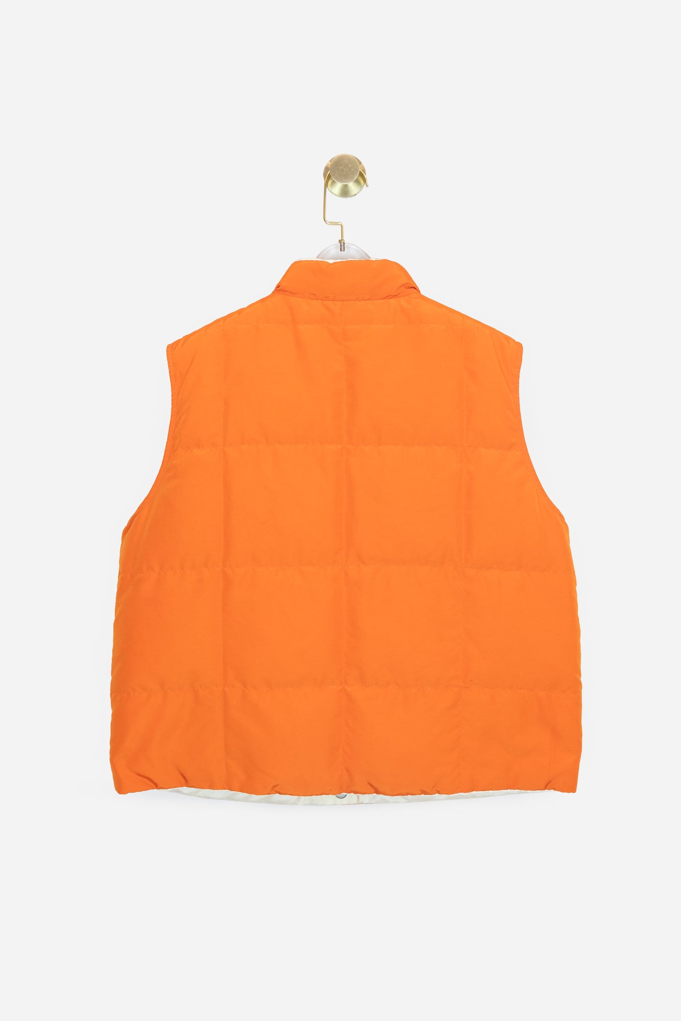 Orange and Cream Reversible Vest