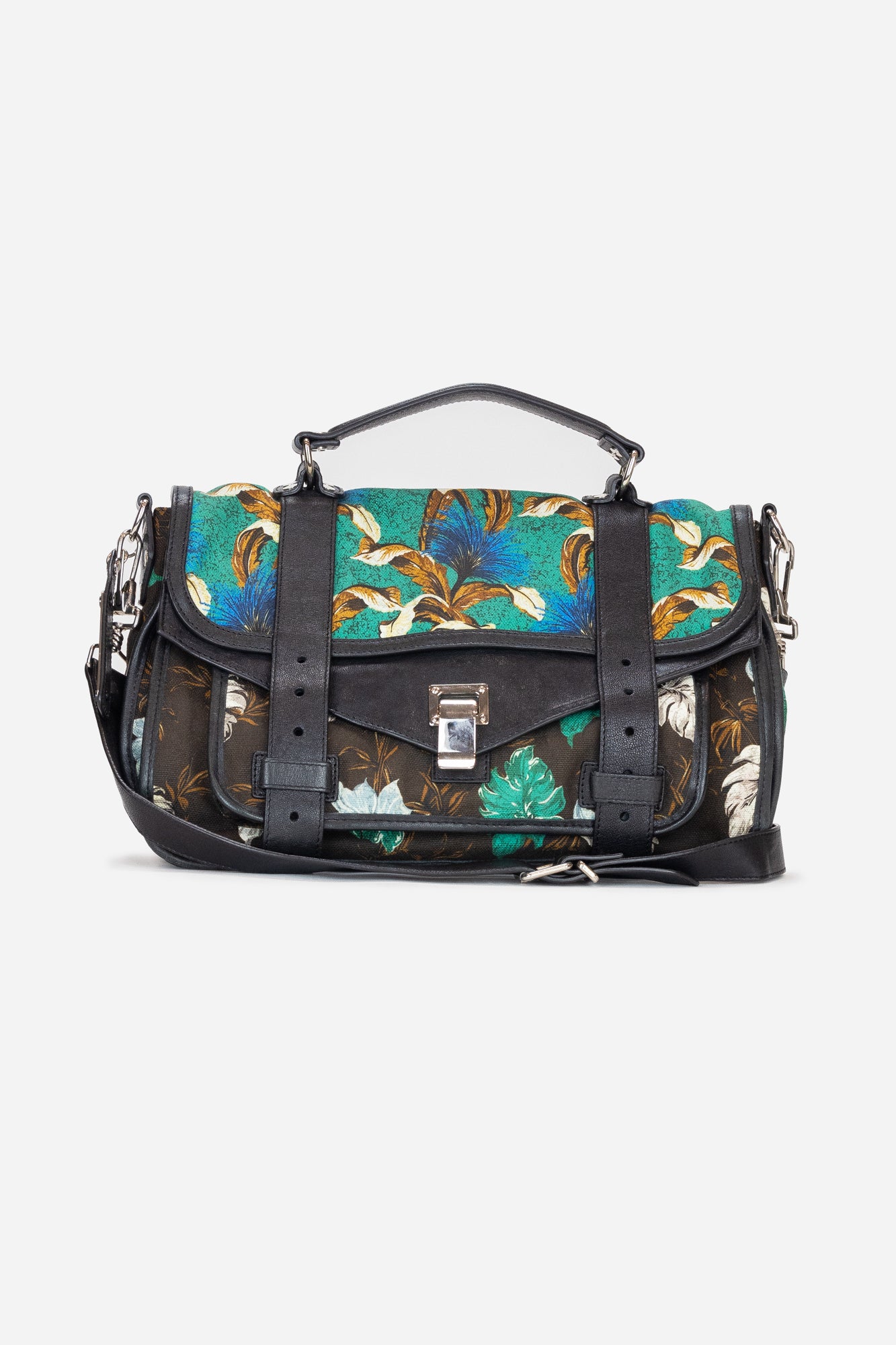 Floral Printed S1 Medium Shoulder Bag - So Over It Luxury Consignment
