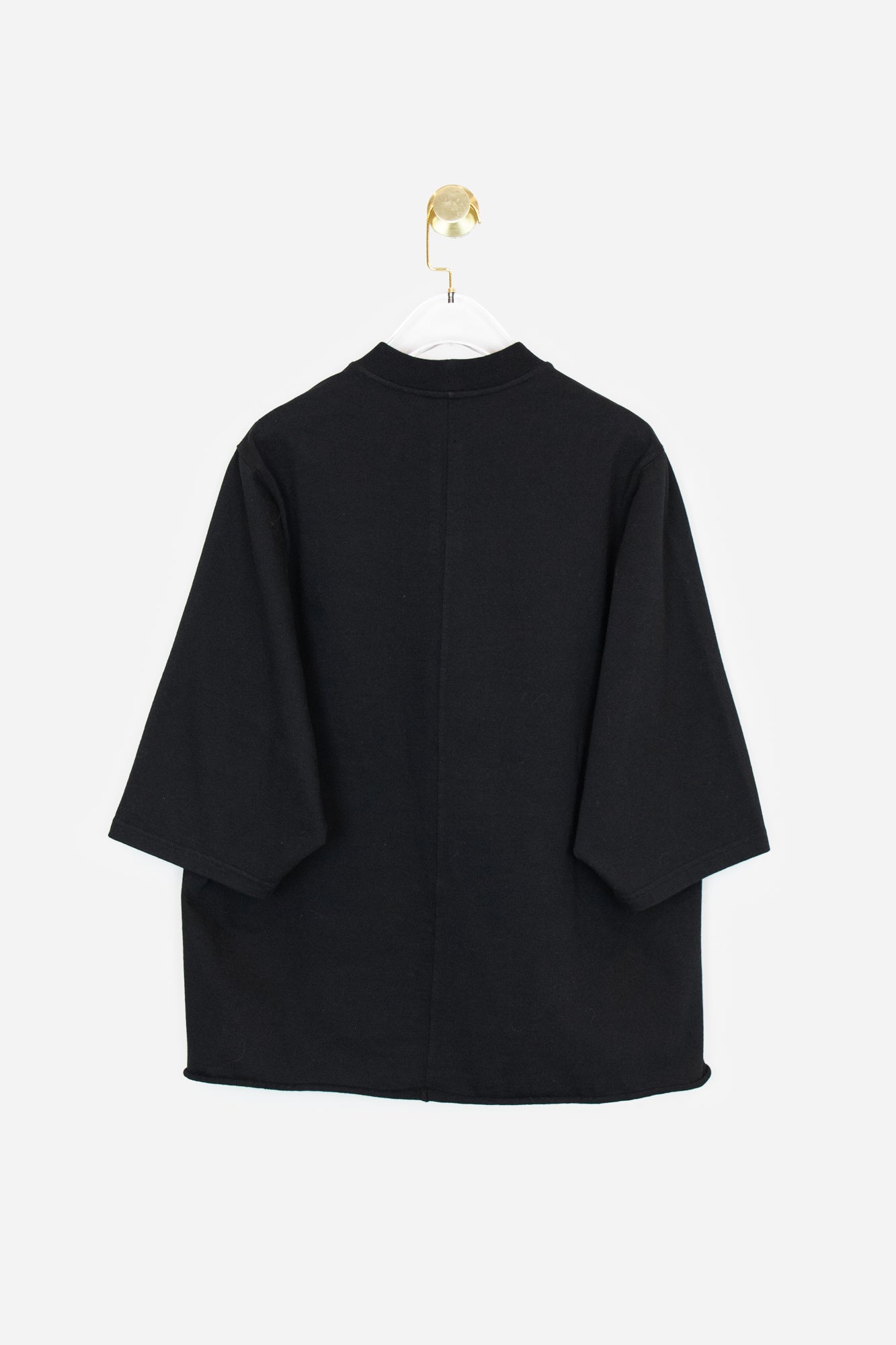 Black Printed Boxy Fit T-Shirt