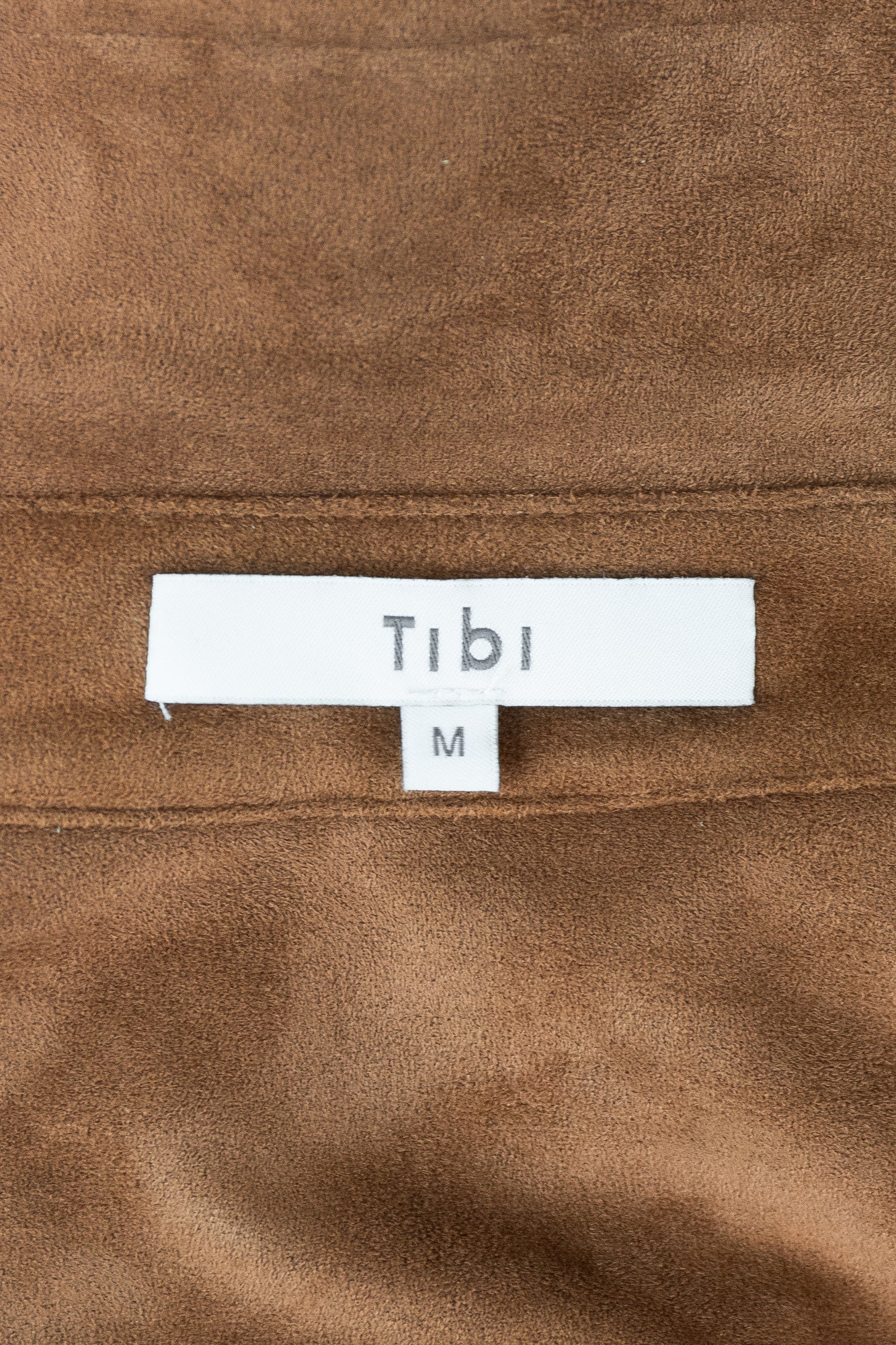 Camel Ultrasuede Slim Shirt