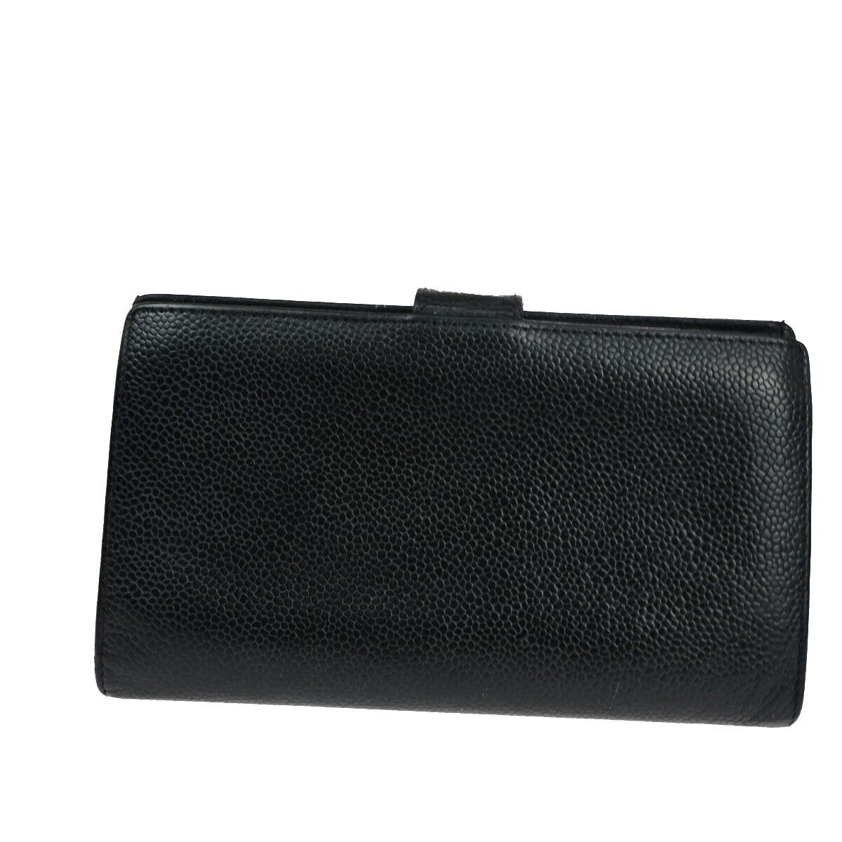 Timeless/Classique Leather Chanel Logo CC Wallet