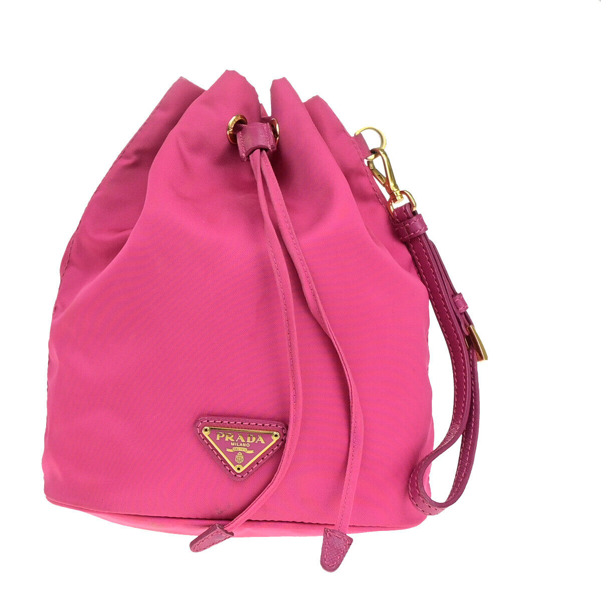 Prada Tessuto Pink Nylon Bag