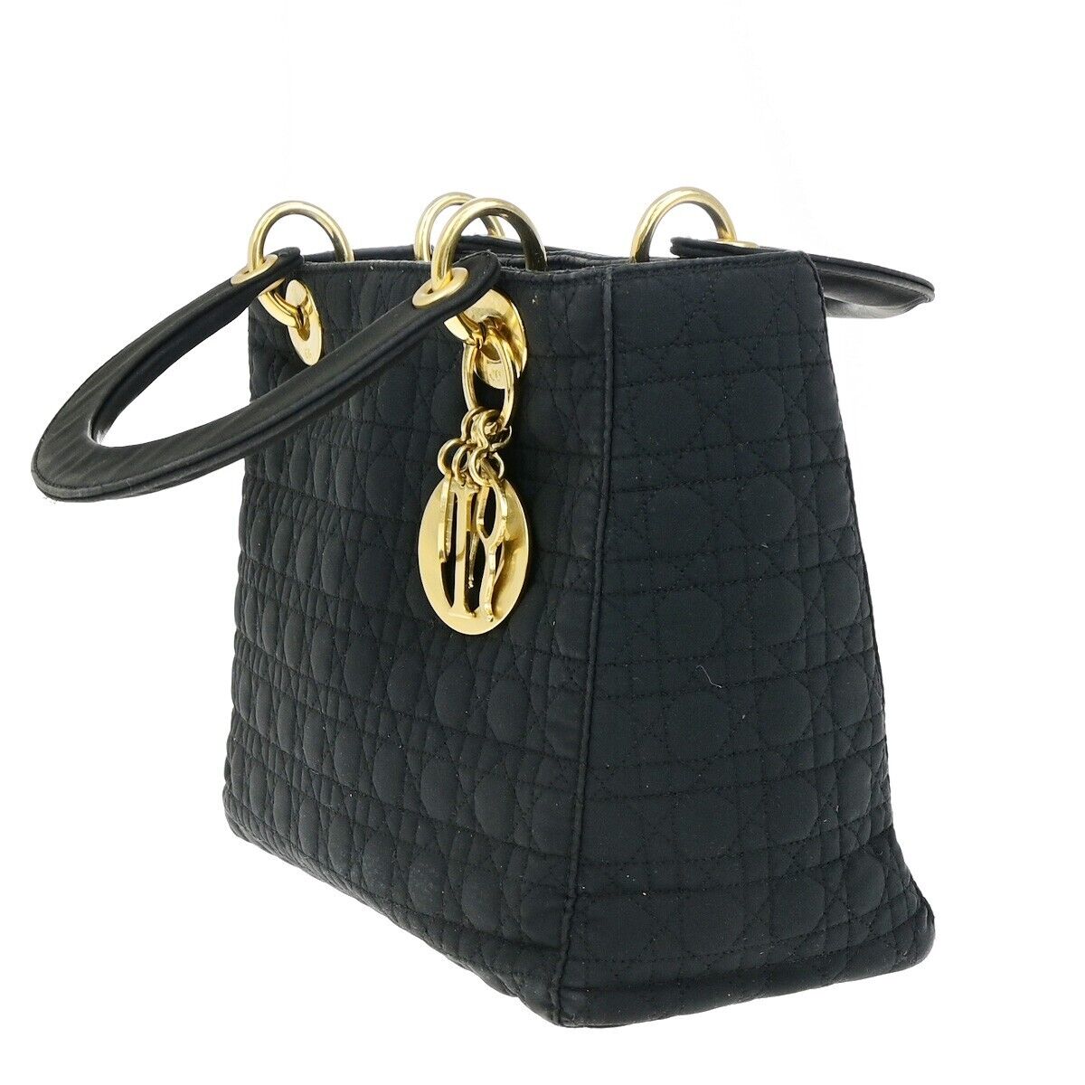 Black Nylon Lady Dior Bag