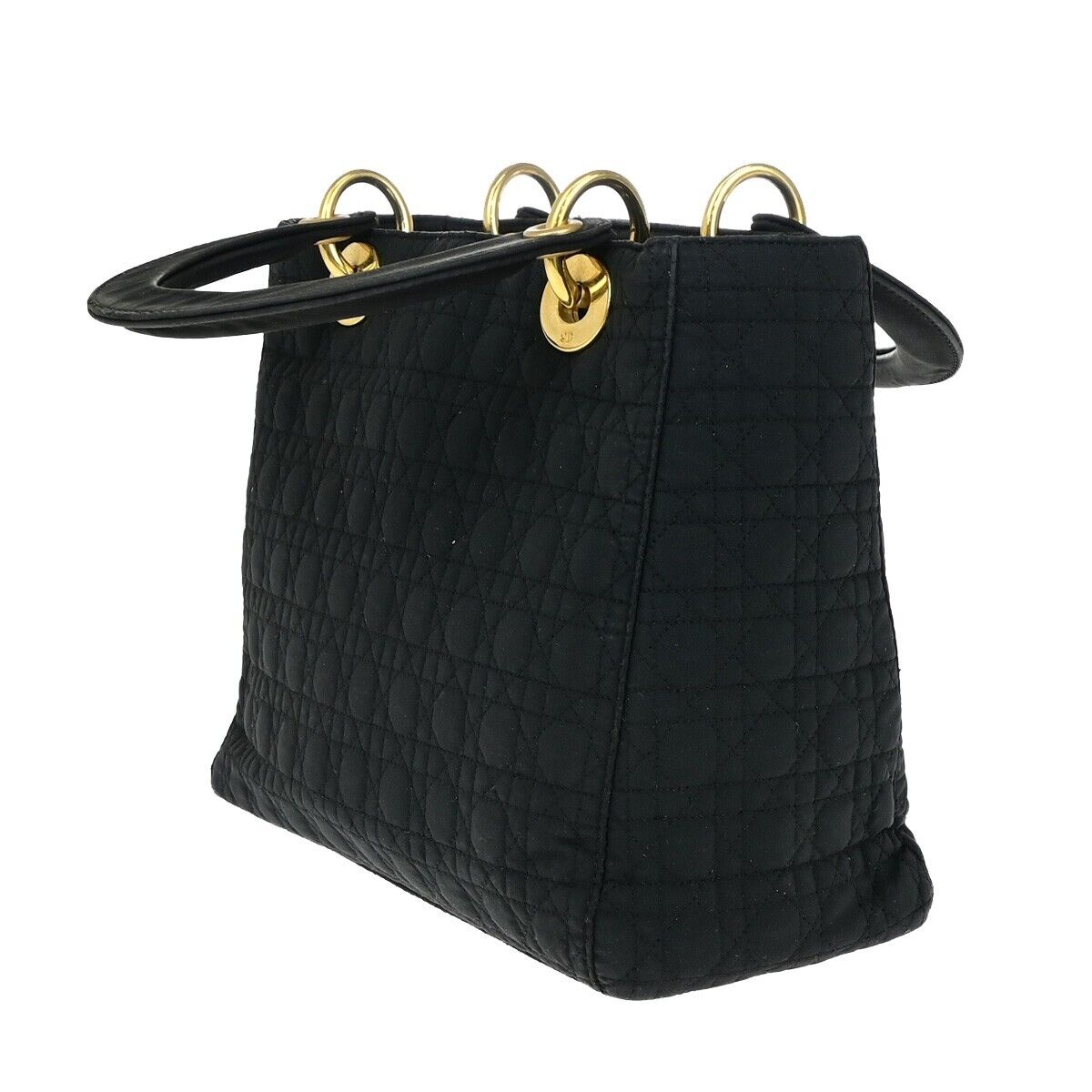 Black Nylon Lady Dior Bag