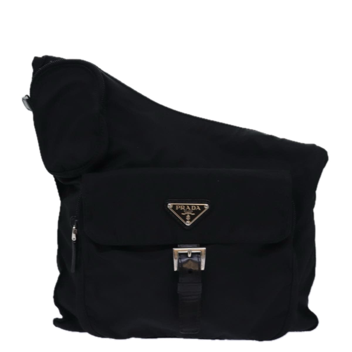 Black Tessuto Crossbody