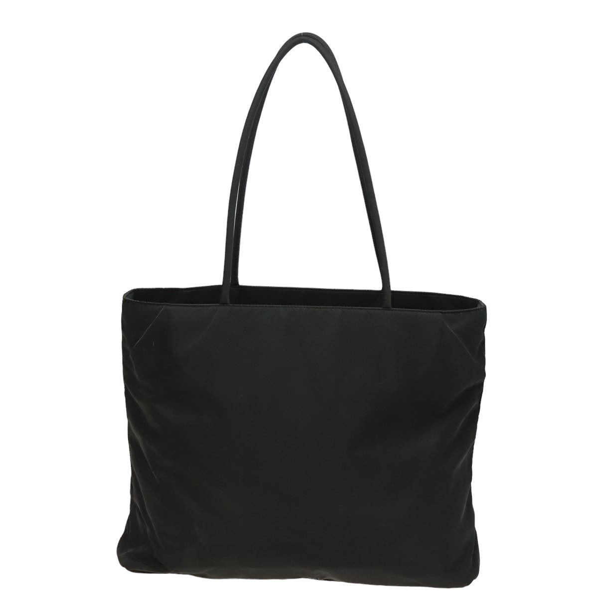 Black Nylon Tessuto Tote