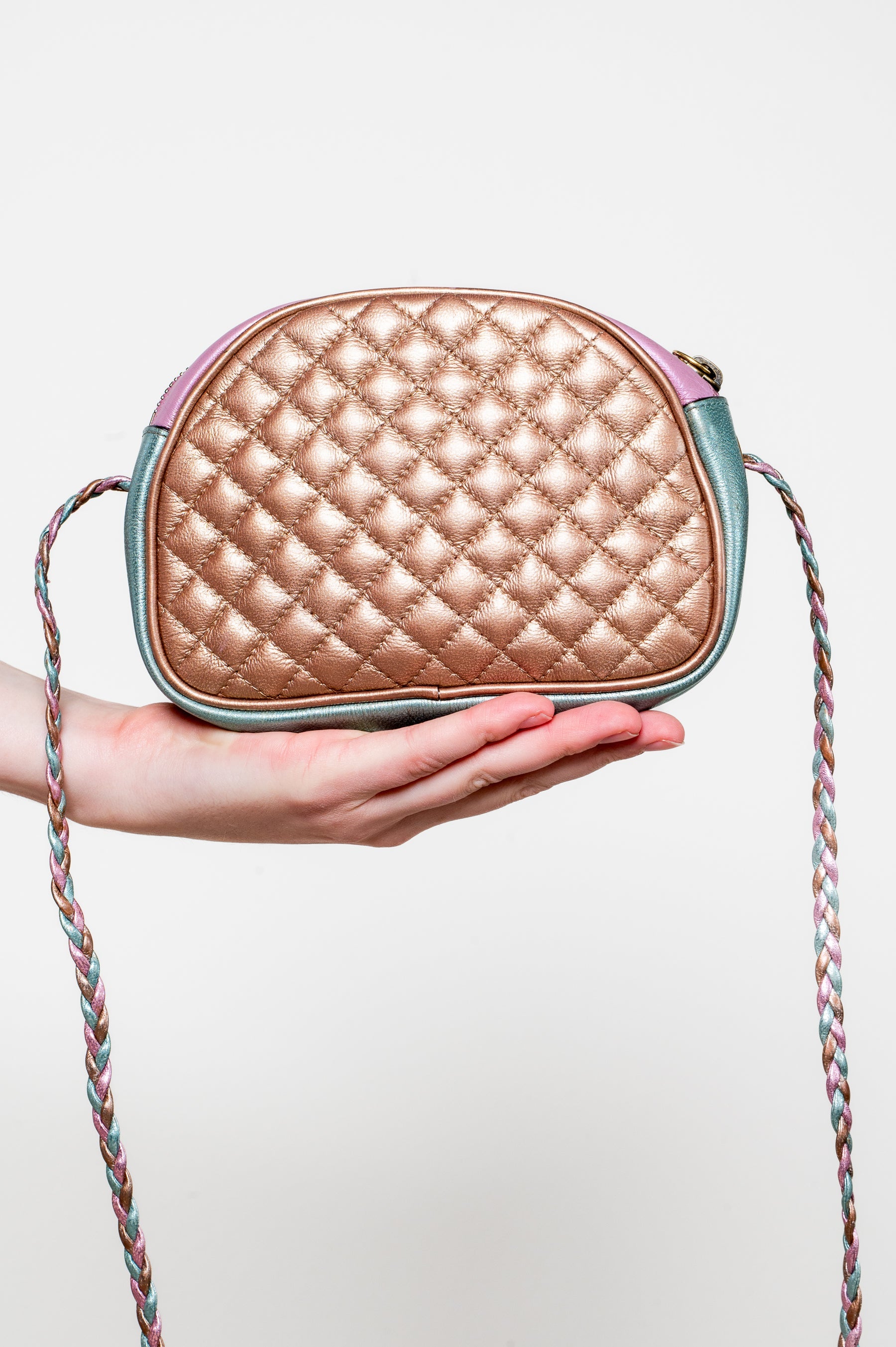 Gucci Zumi Trapuntata Mini GG Shoulder Bag