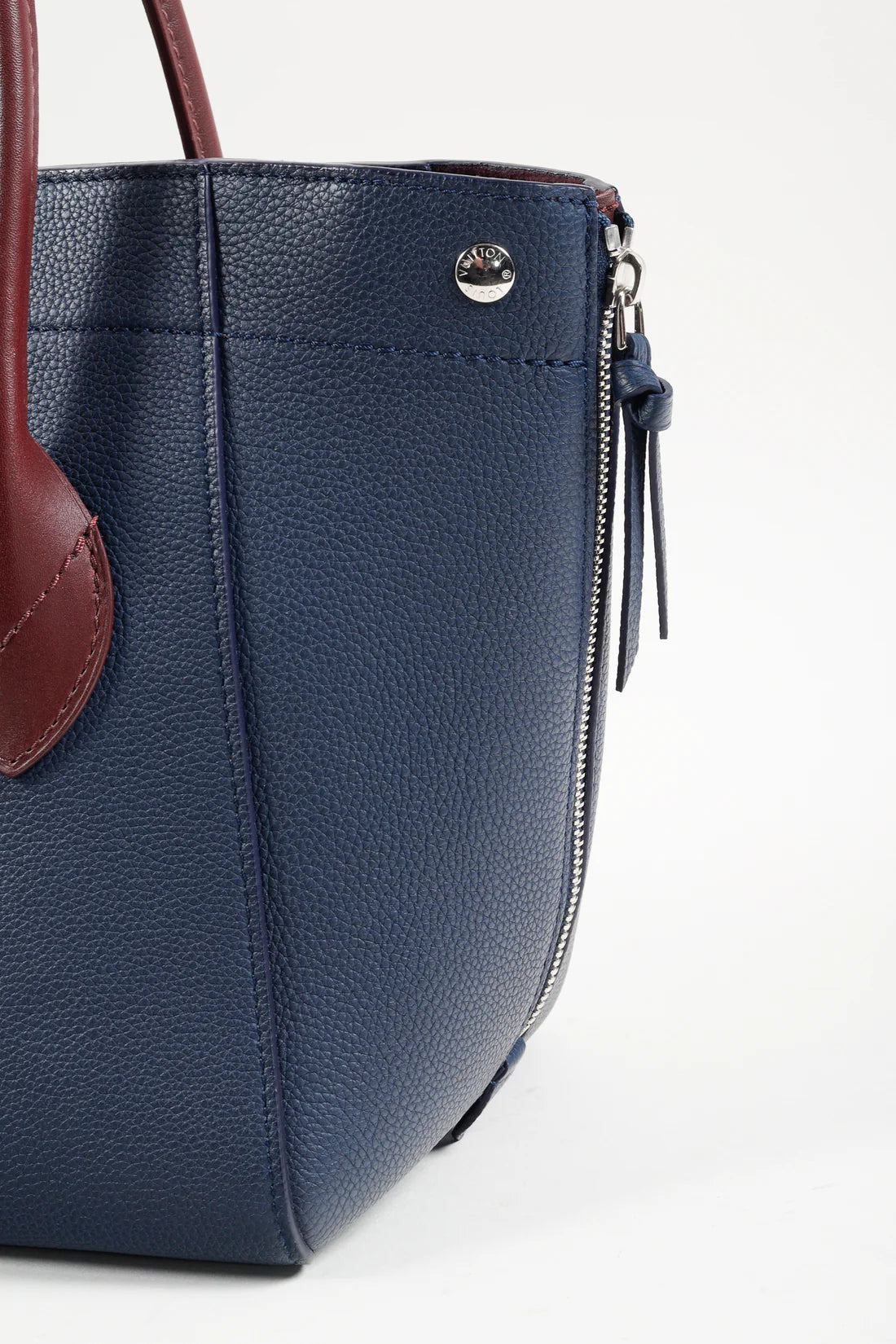 Navy & Burgundy Freedom Tote Bag