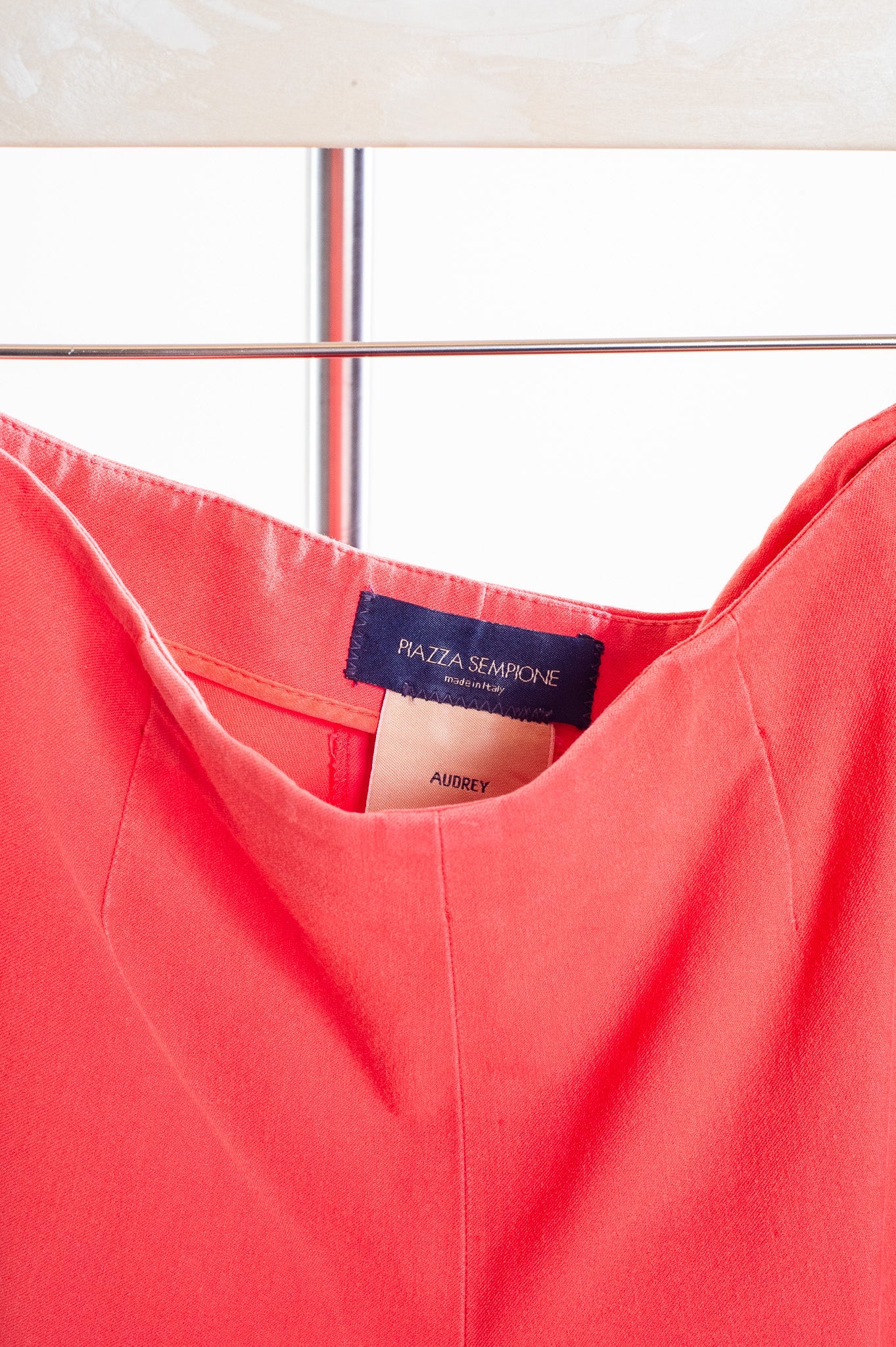 Coral Straight Leg Audrey Crop Pant