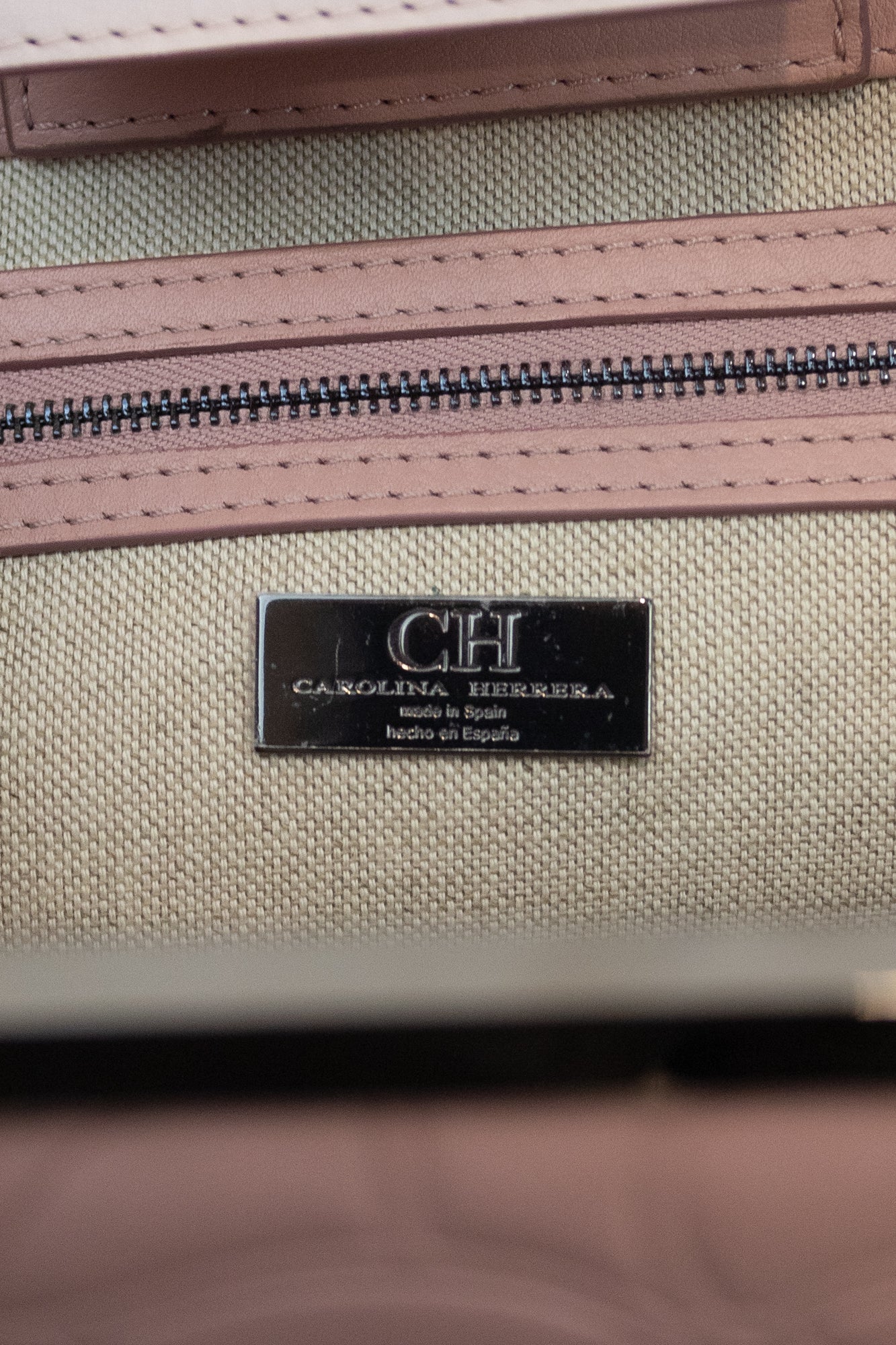 Two Tone Pink Tote Shoulder Crossbody Bag