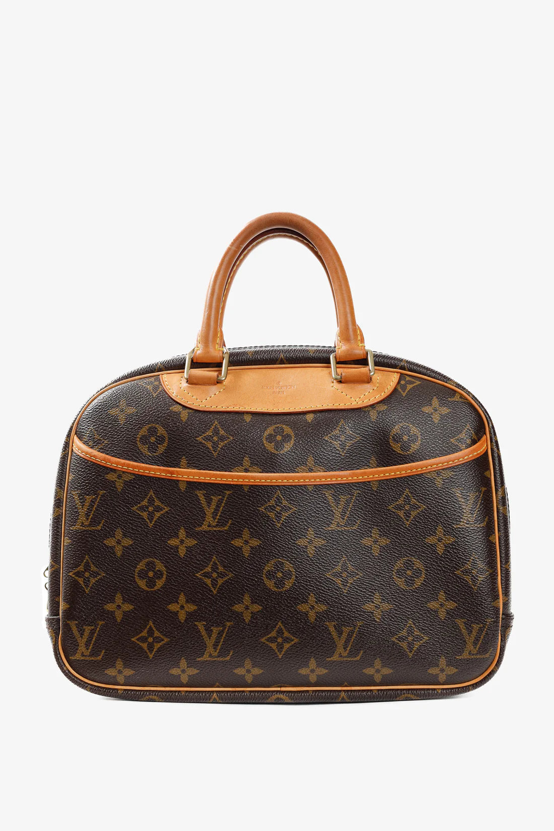 Trouville Monogram Canvas Top-Handle Bag